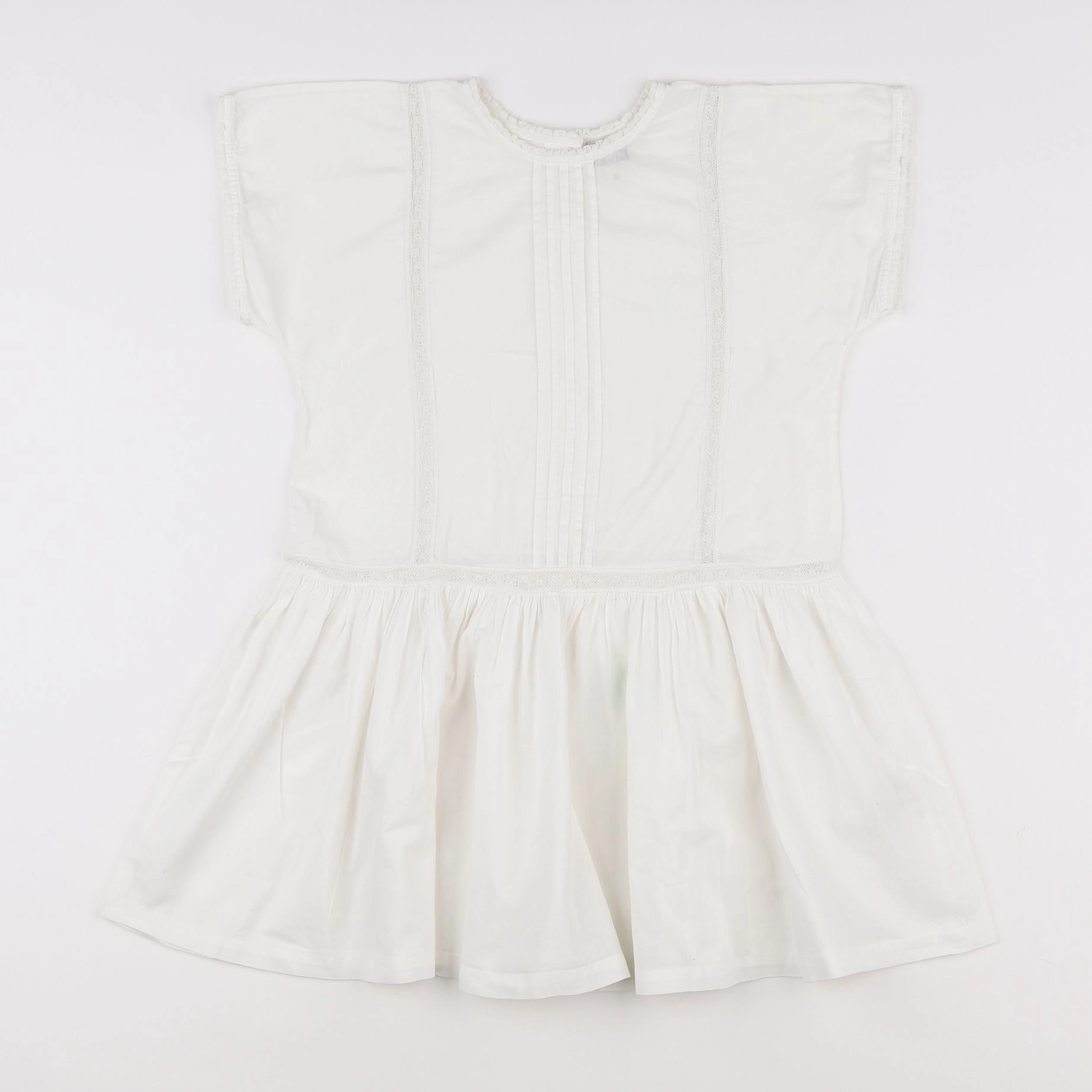 Bonton - robe blanc - 6 ans