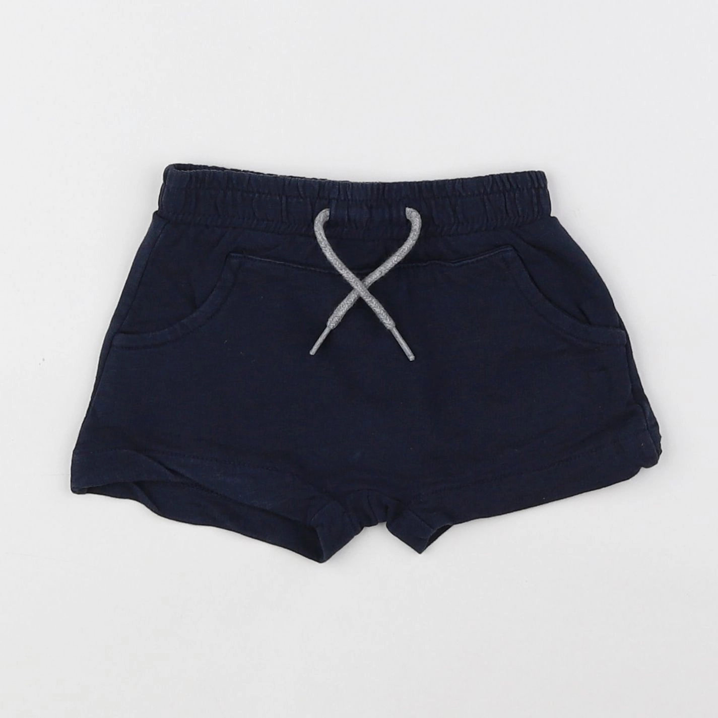 Vertbaudet - short bleu - 6 mois