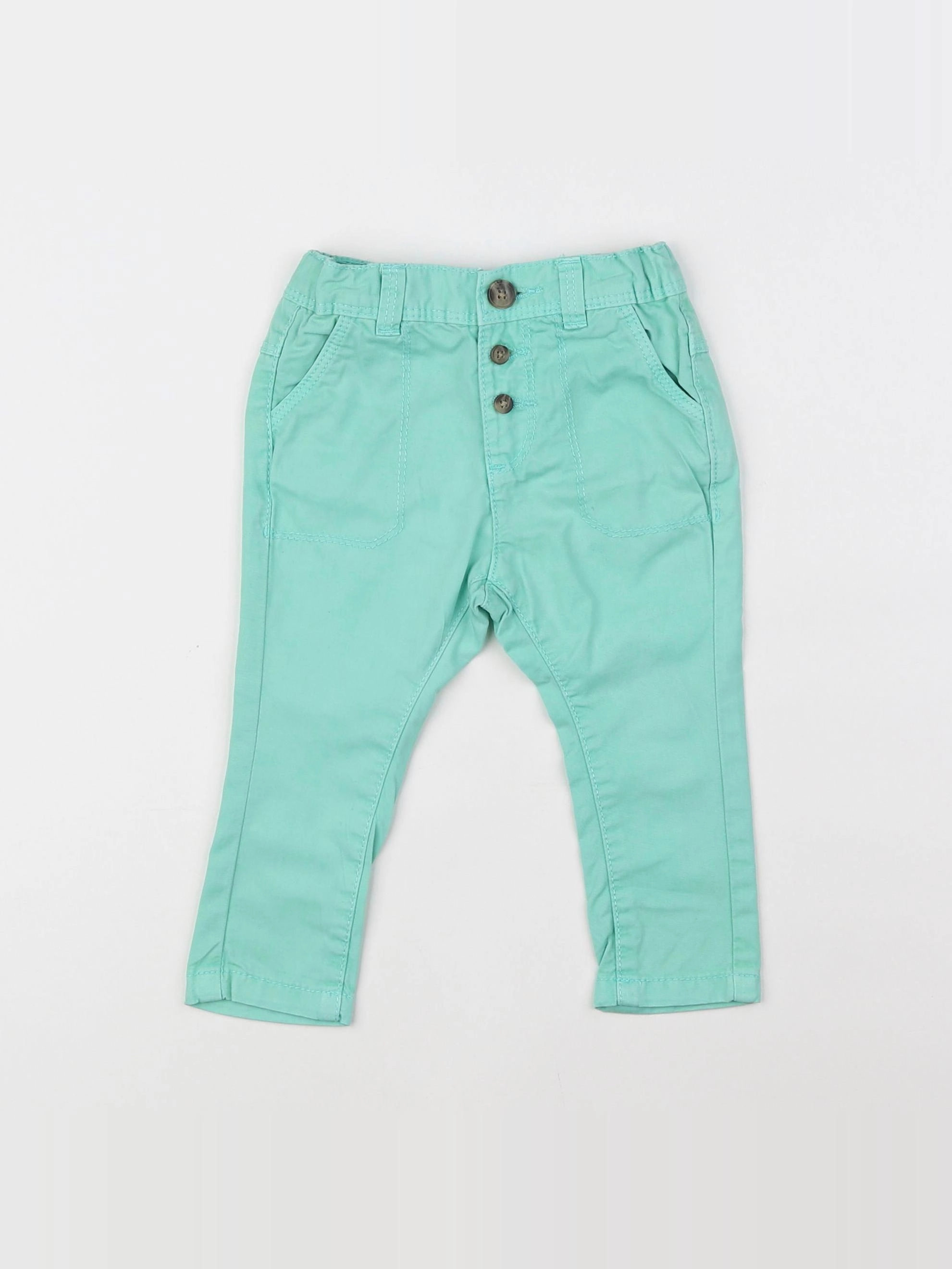 Tape à l'oeil - pantalon vert - 6 mois
