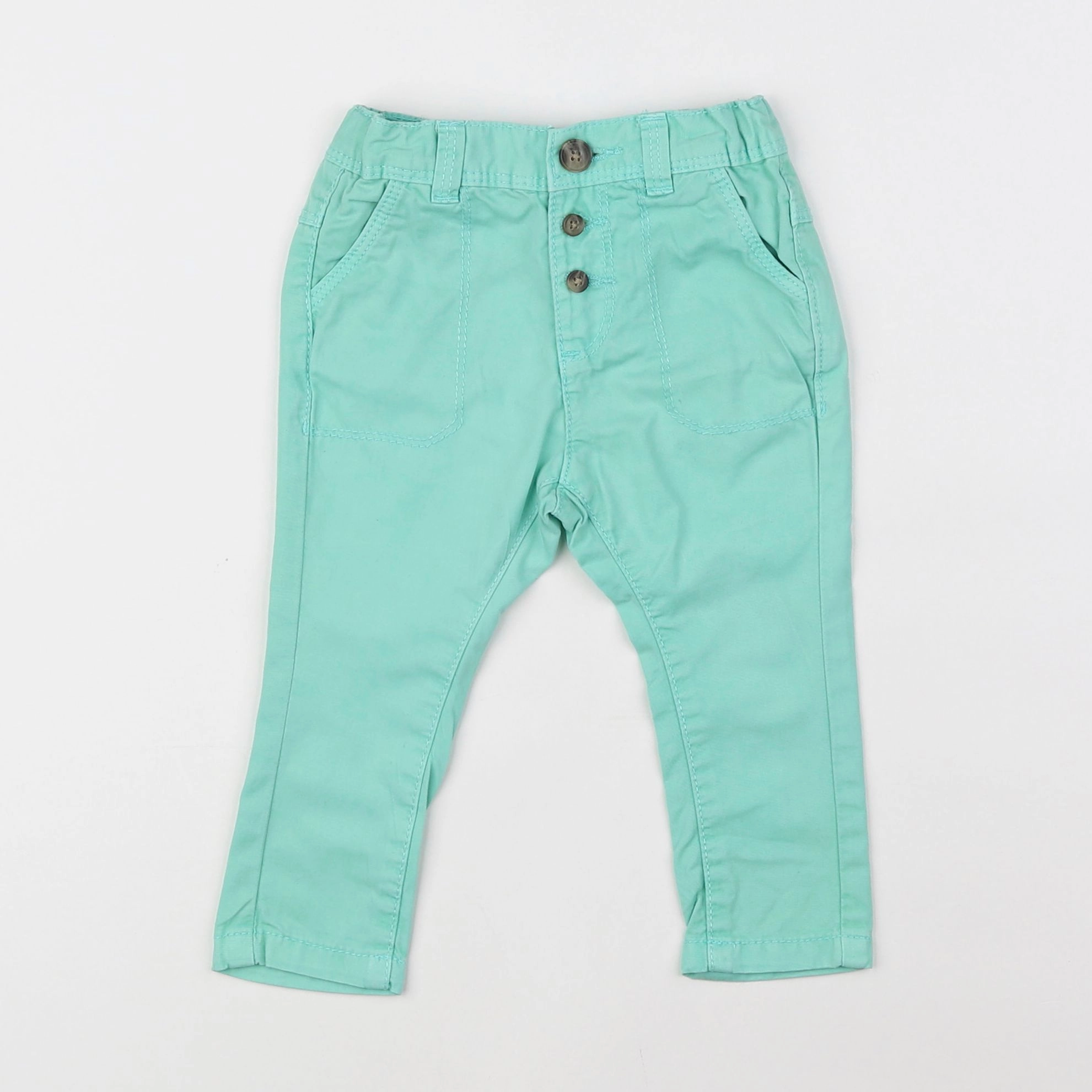 Tape à l'oeil - pantalon vert - 6 mois