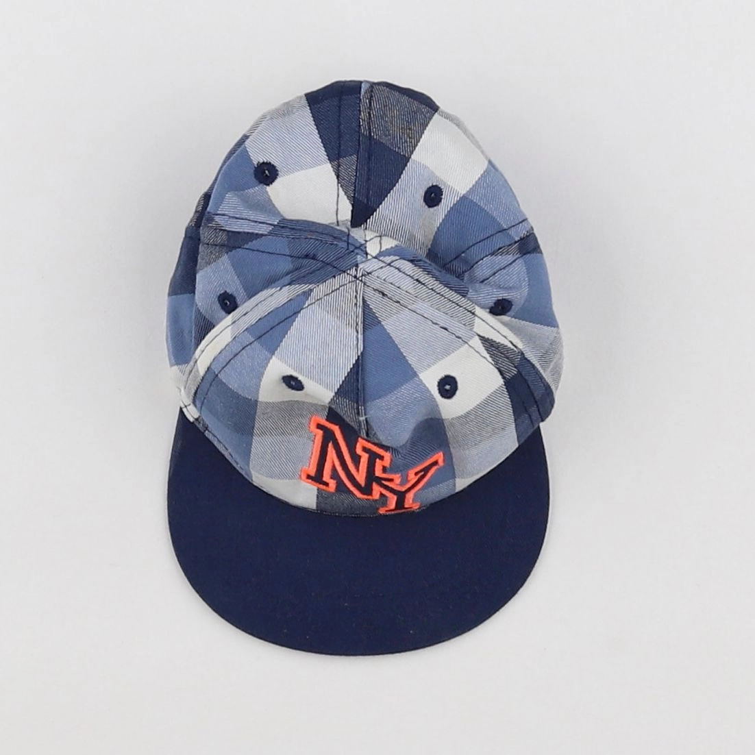 H&M - casquette bleu - 6 mois