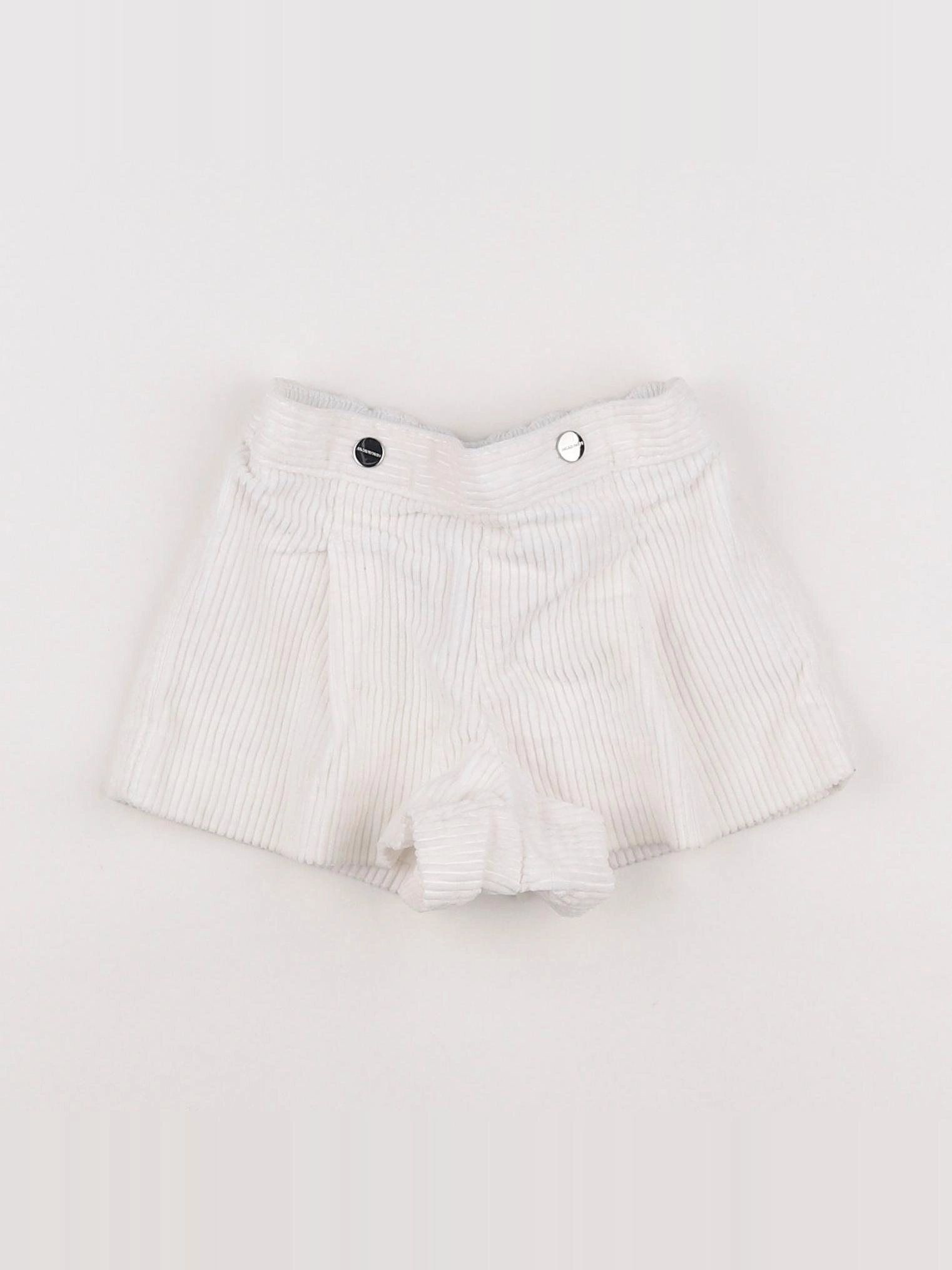 Jacadi - short blanc - 6 mois