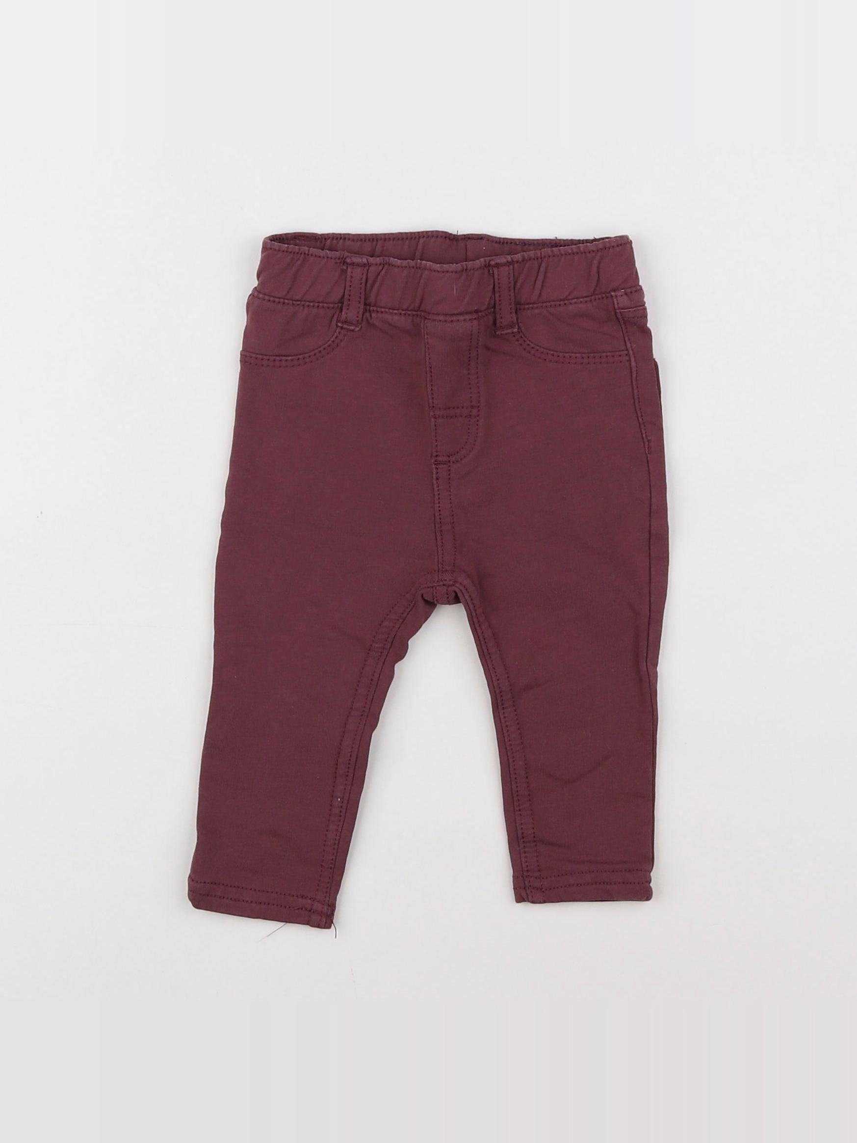 H&M - pantalon violet - 3/6 mois
