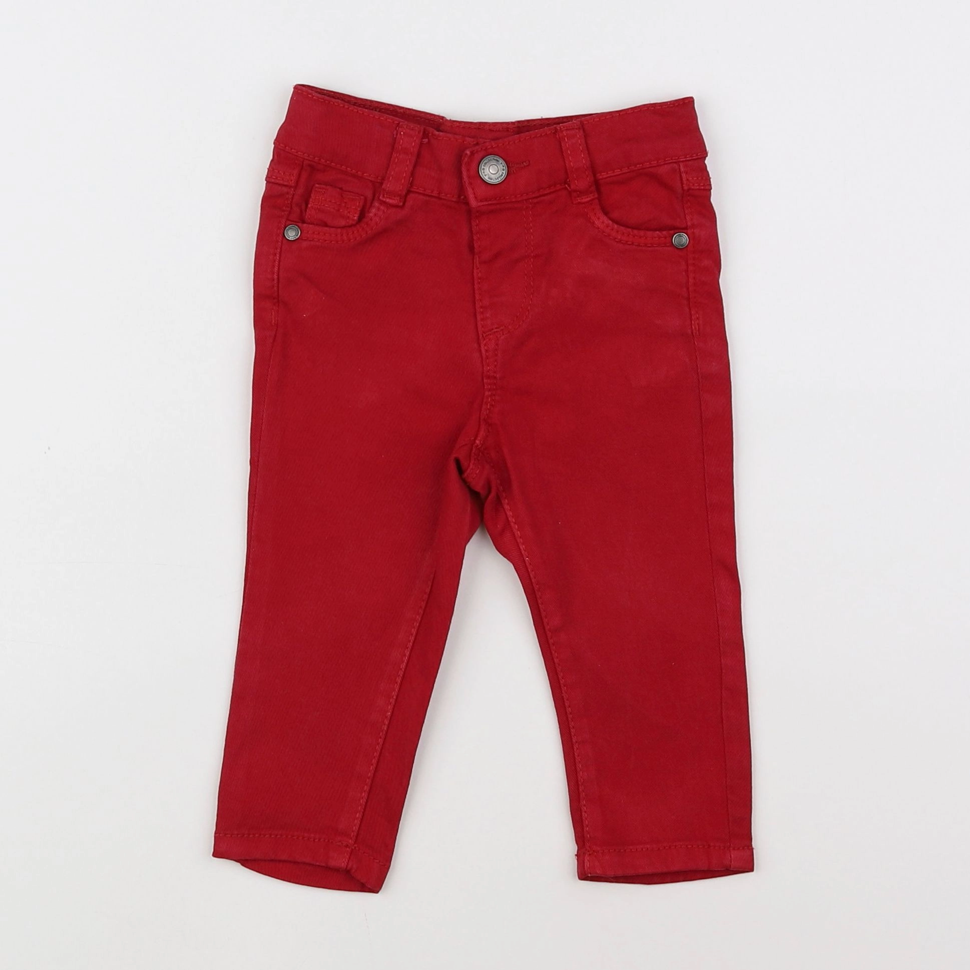 Tape à l'oeil - pantalon rouge - 6 mois