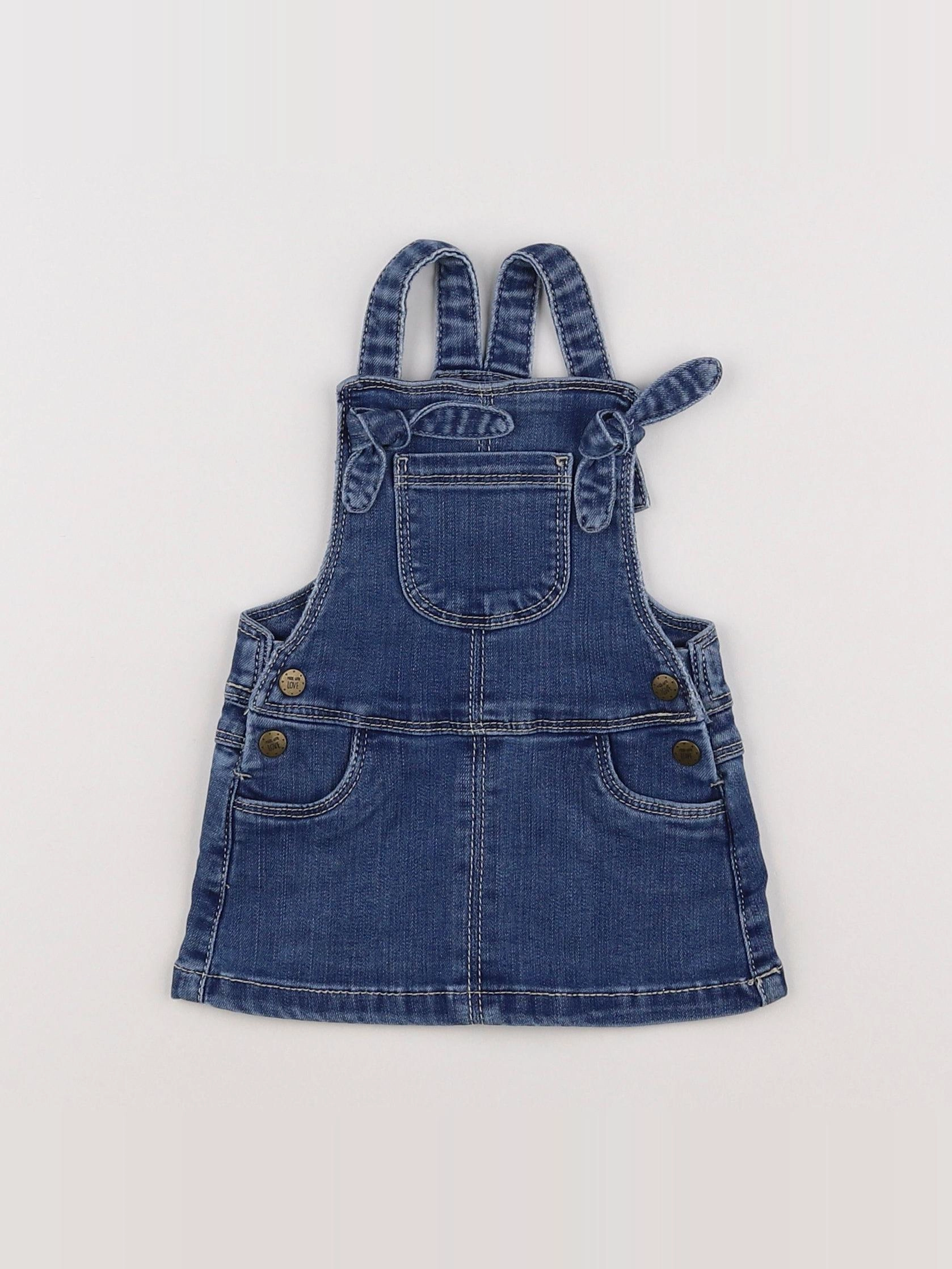 Tape à l'oeil - robe bleu - 6 mois