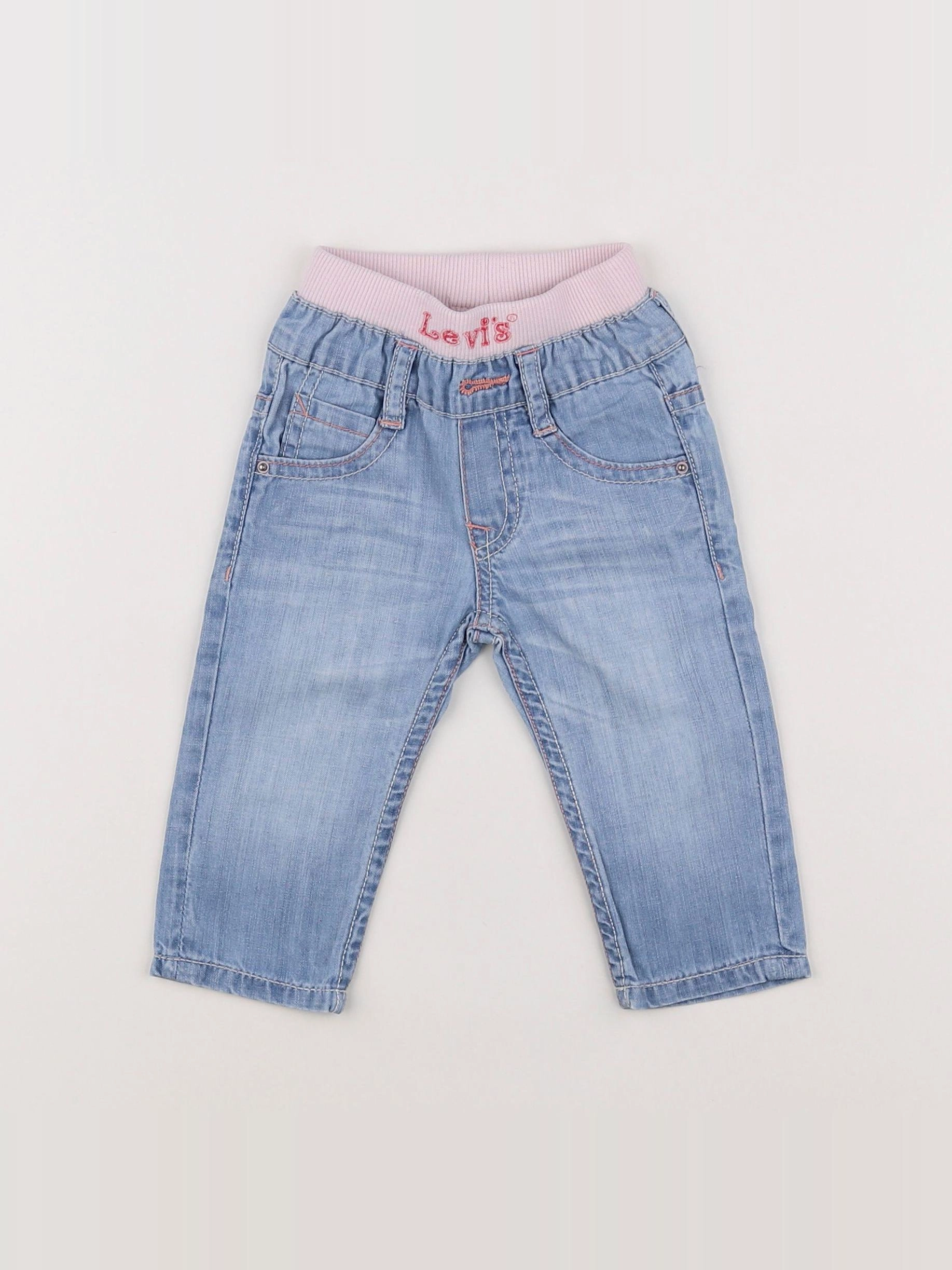 Levi's - pantalon bleu - 3 mois