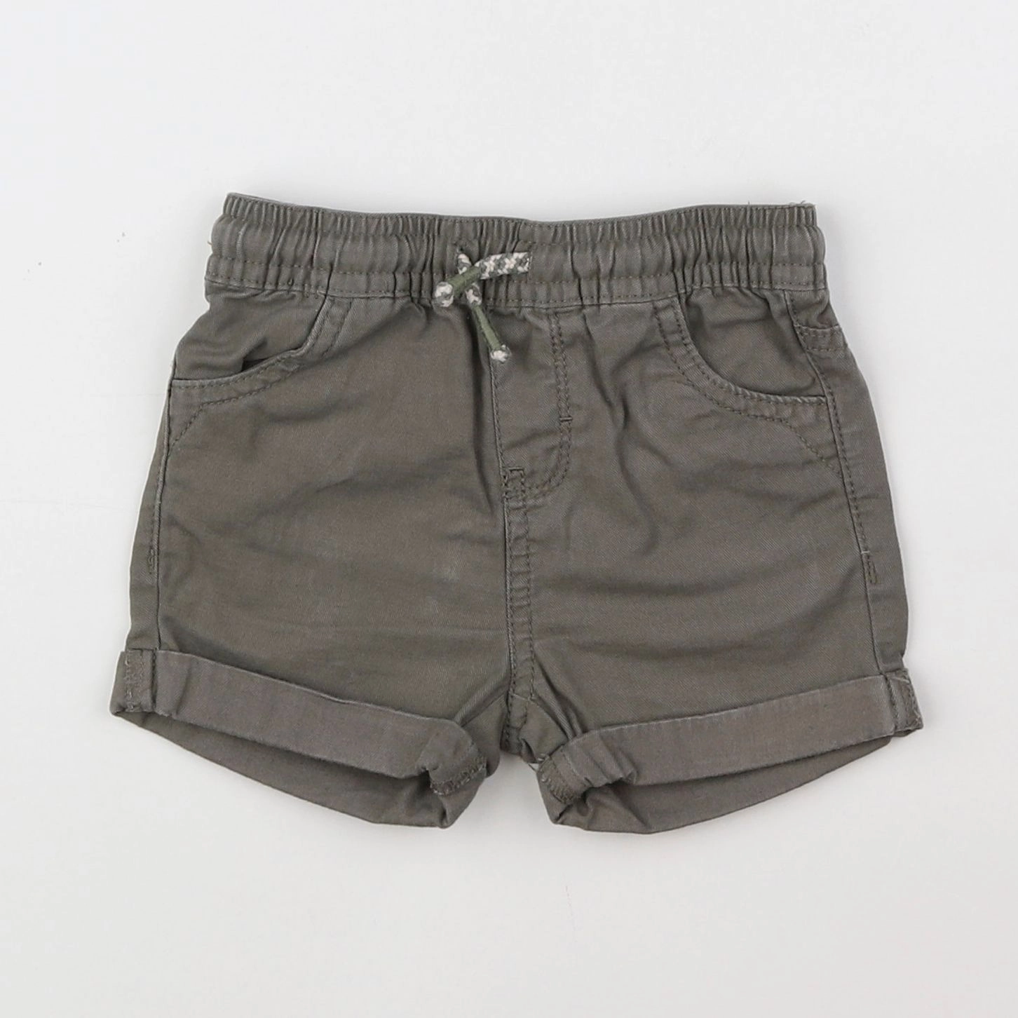 Vertbaudet - short vert - 12 mois