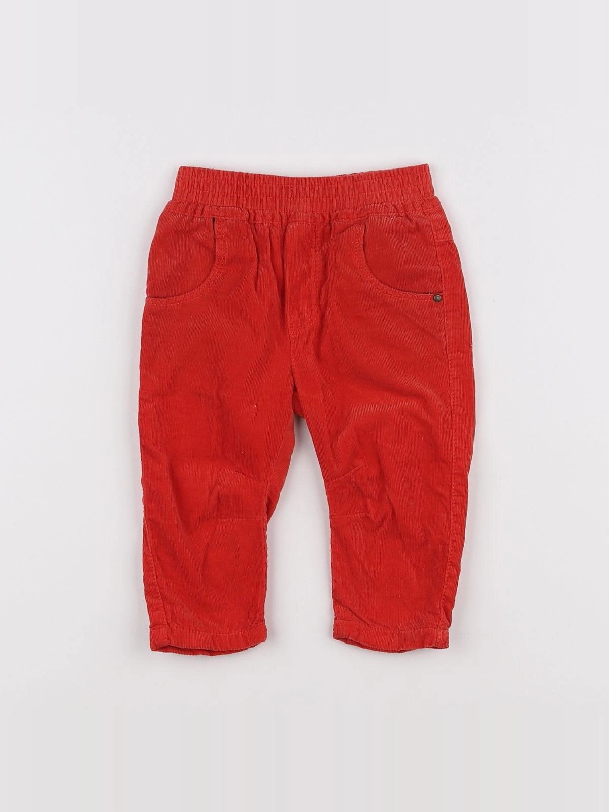 Catimini - pantalon orange - 6 mois