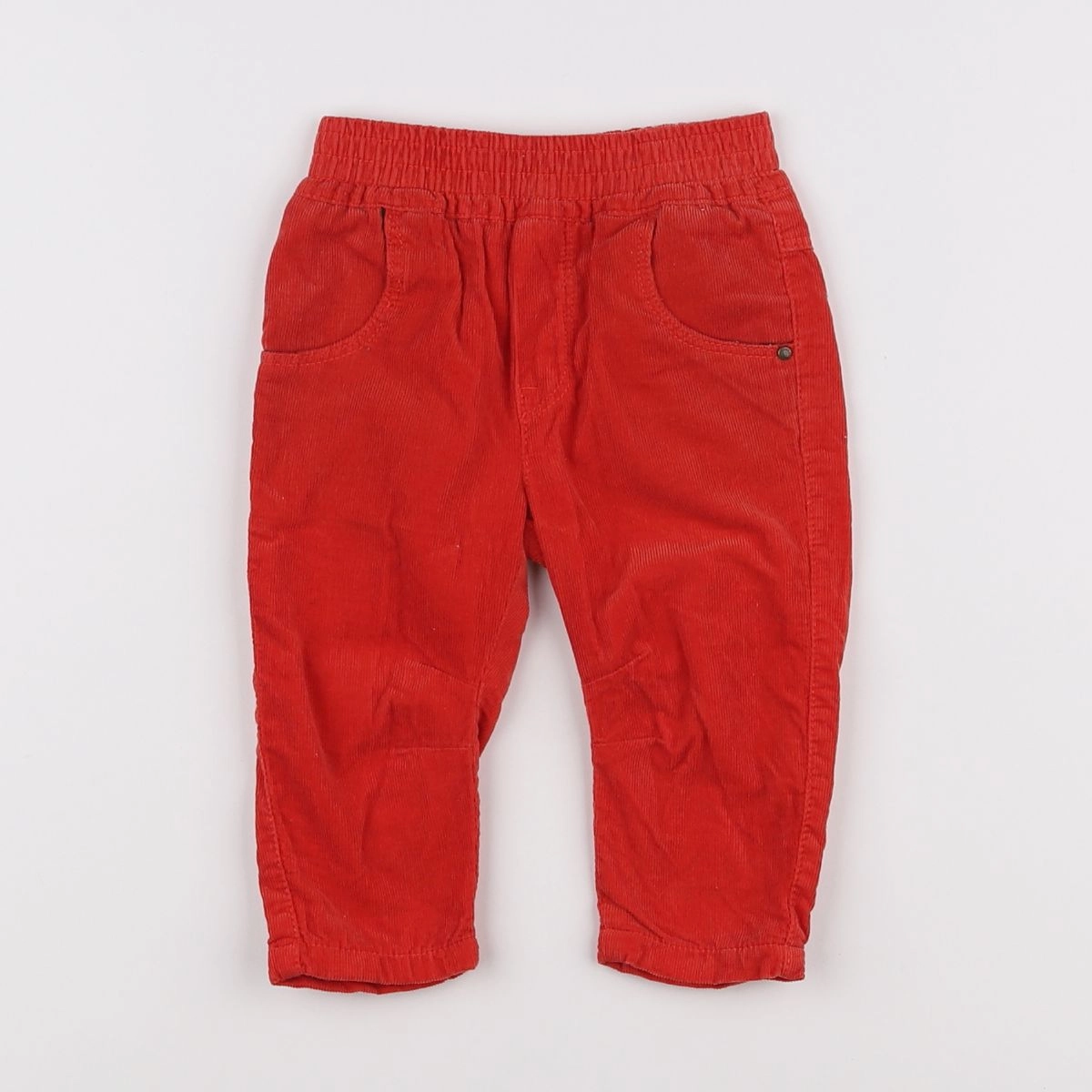 Catimini - pantalon orange - 6 mois