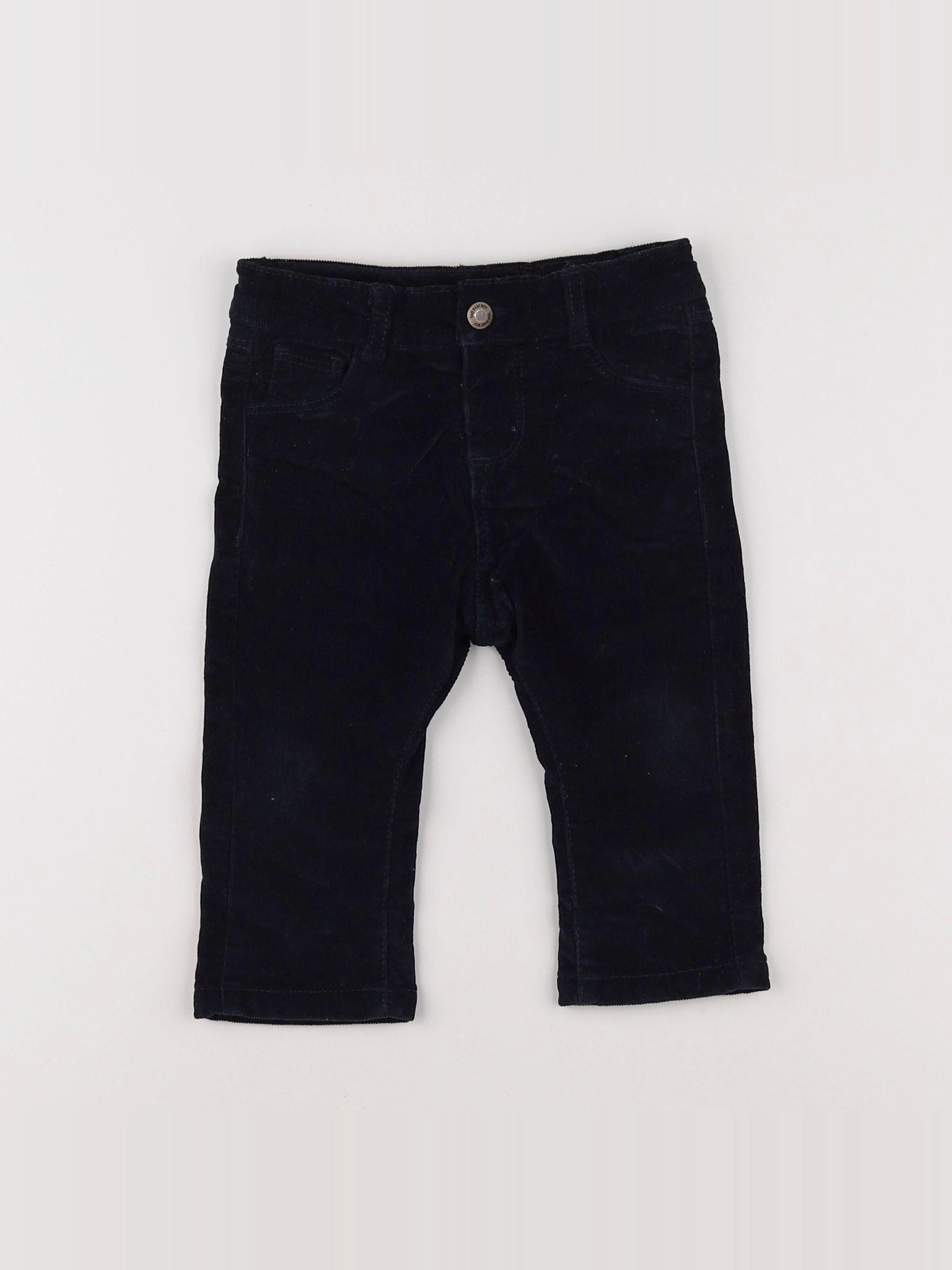 Tape à l'oeil - pantalon bleu - 12 mois