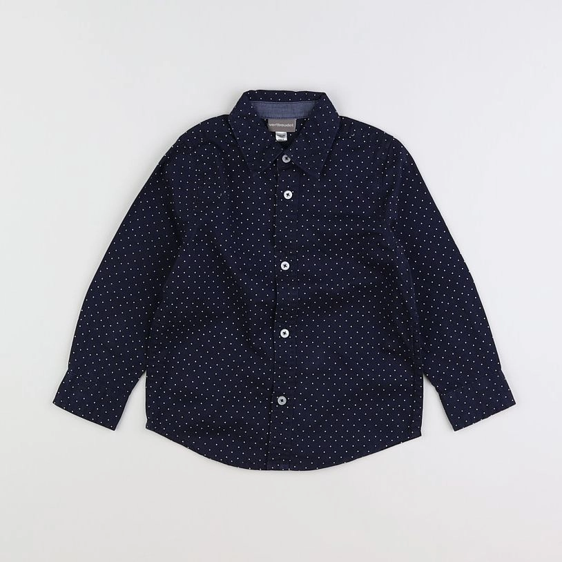 Vertbaudet - chemise bleu - 4 ans