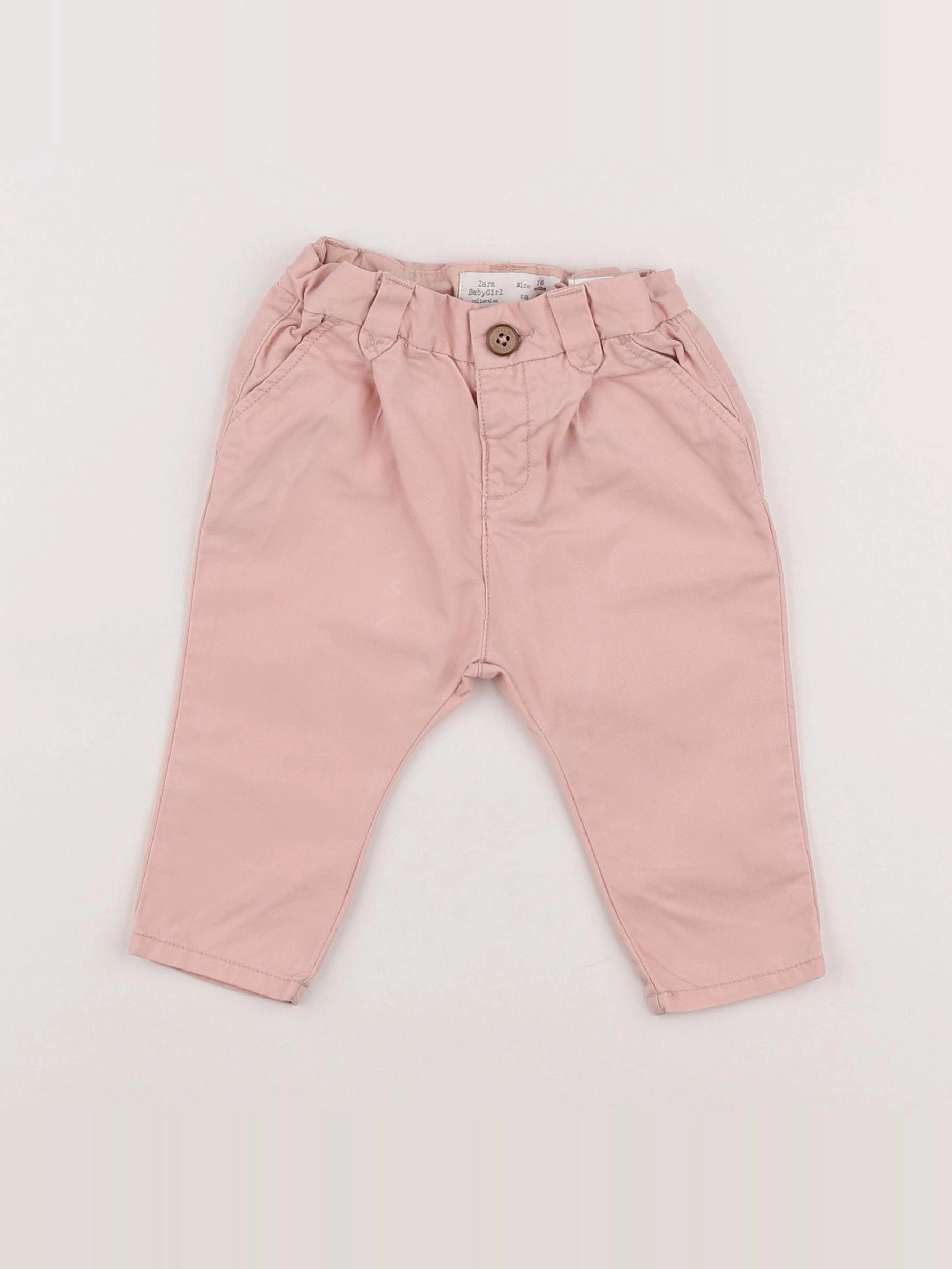 Zara - pantalon rose - 3/6 mois