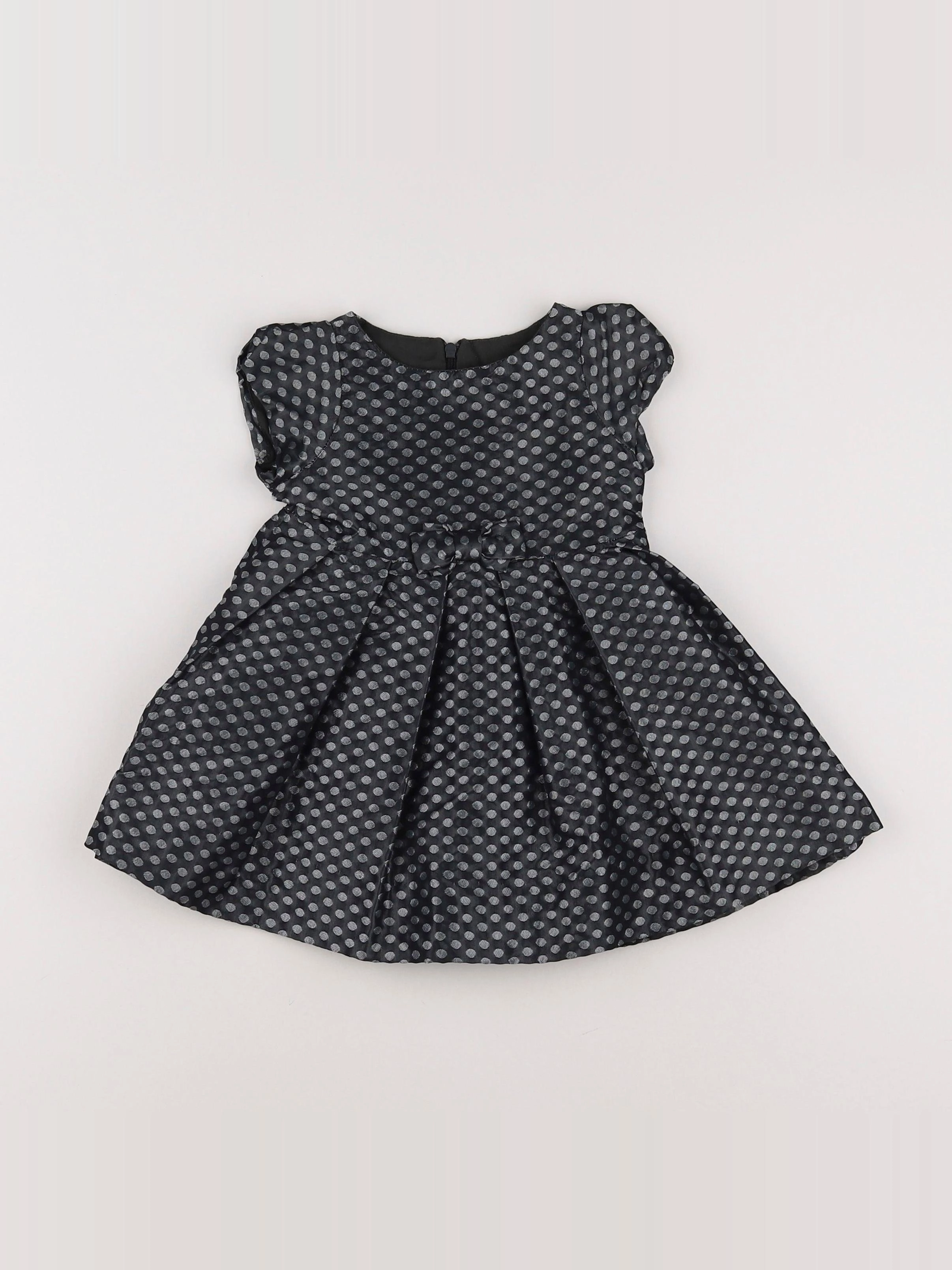 Jacadi - robe gris, argent - 6 mois