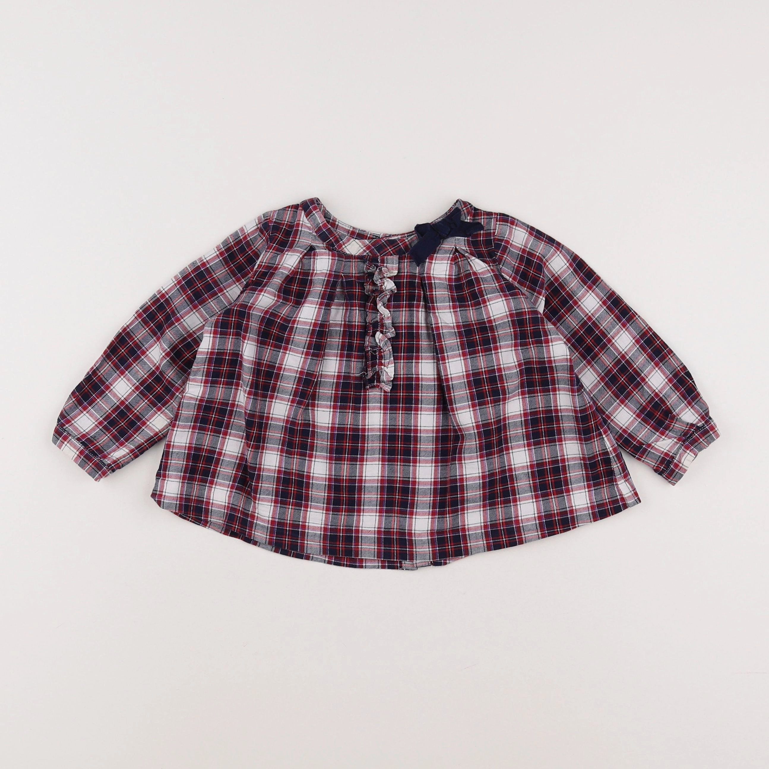 Jacadi - blouse multicolore - 12 mois