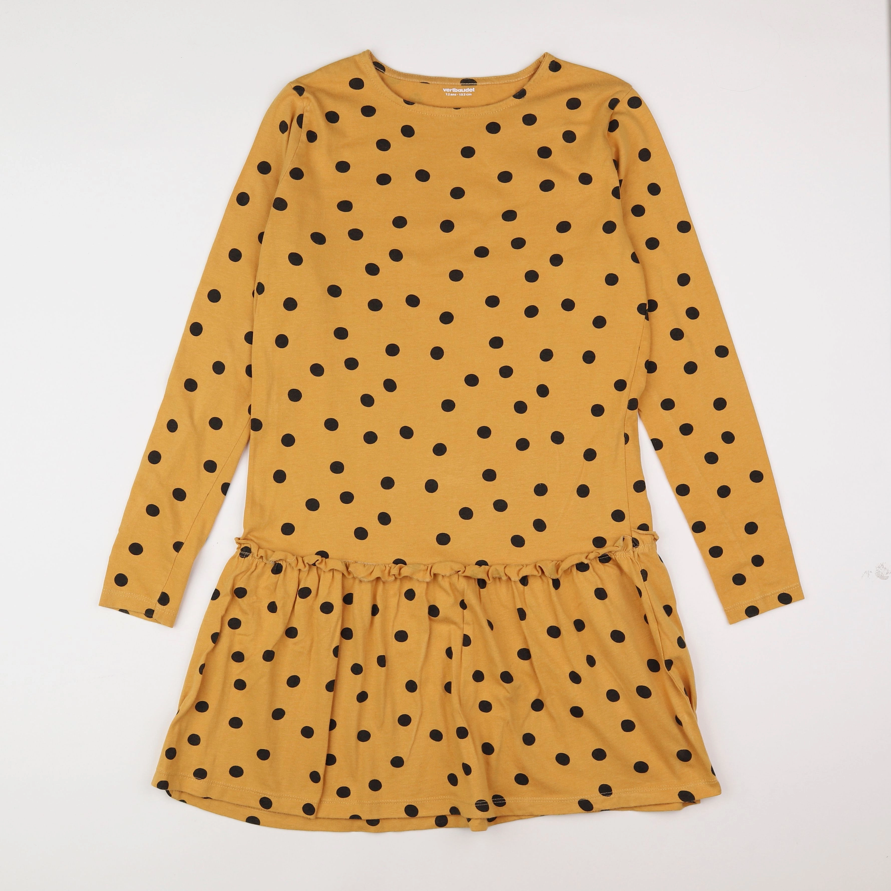 Vertbaudet - robe jaune - 12 ans