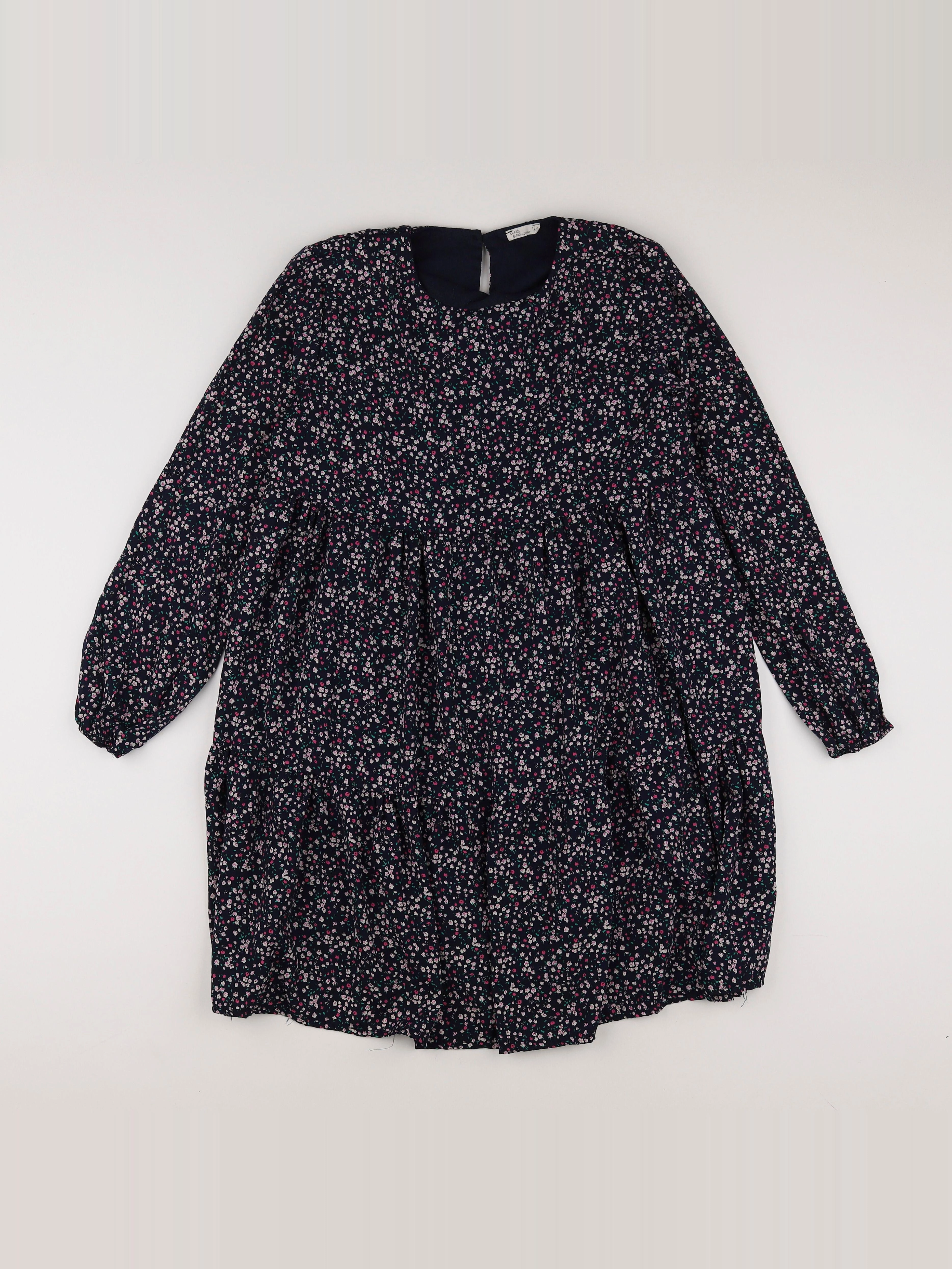 Little Cigogne - robe bleu - 12 ans