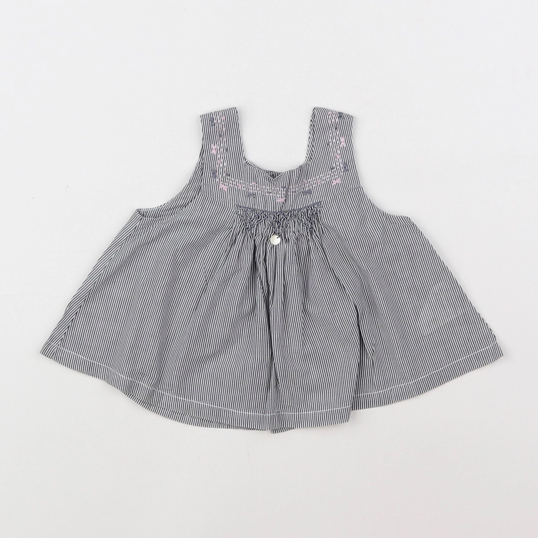 Tartine & Chocolat - blouse gris - 12 mois