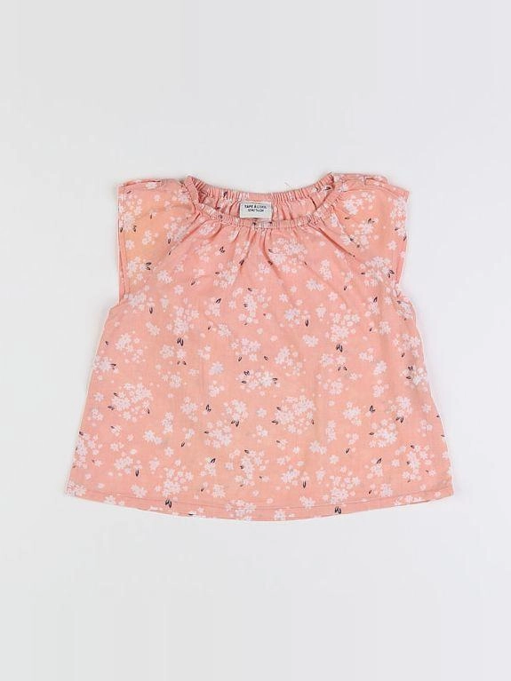 Tape à l'oeil - blouse rose - 12 mois