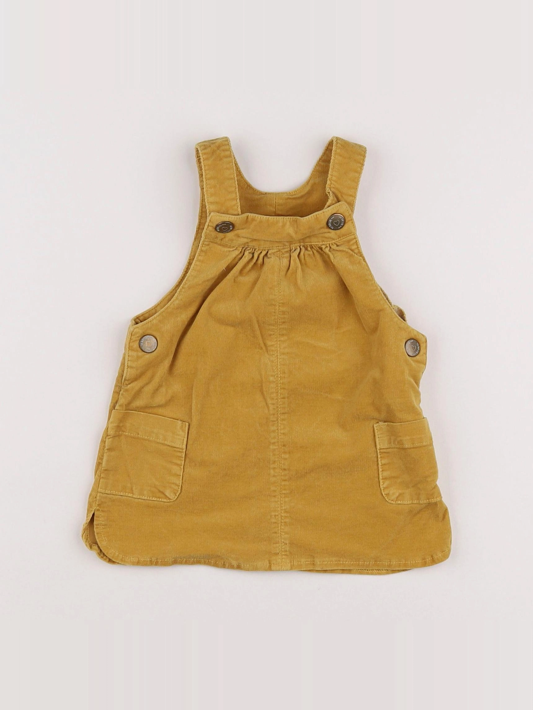 Tape à l'oeil - robe jaune - 6 mois