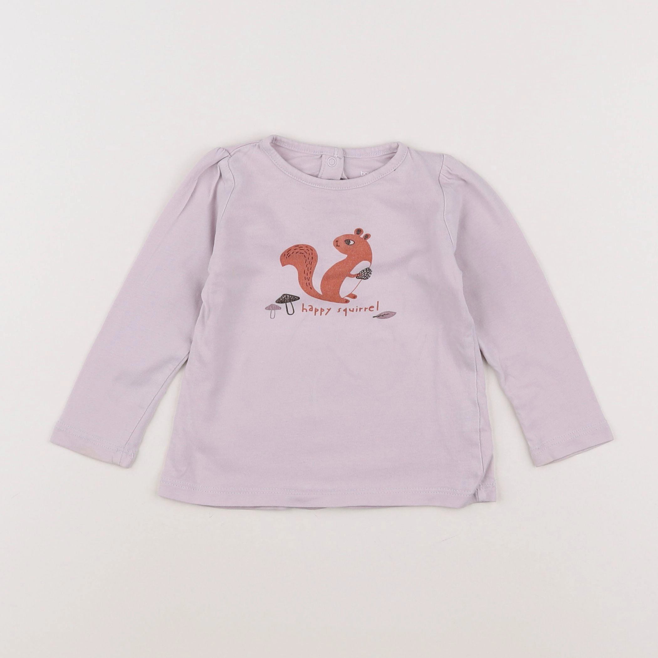 Boutchou - tee-shirt rose - 12 mois