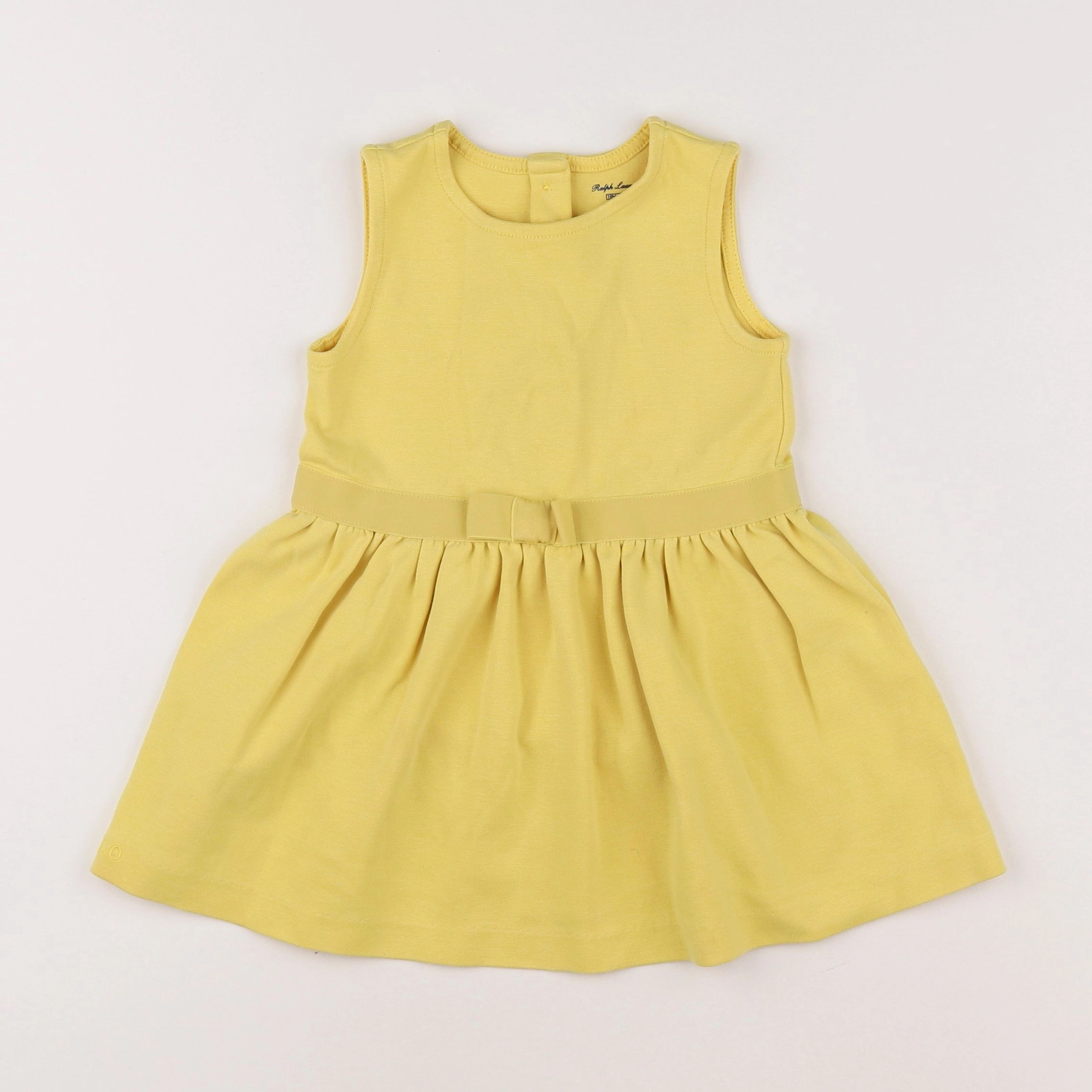 Ralph Lauren - robe jaune - 18 mois