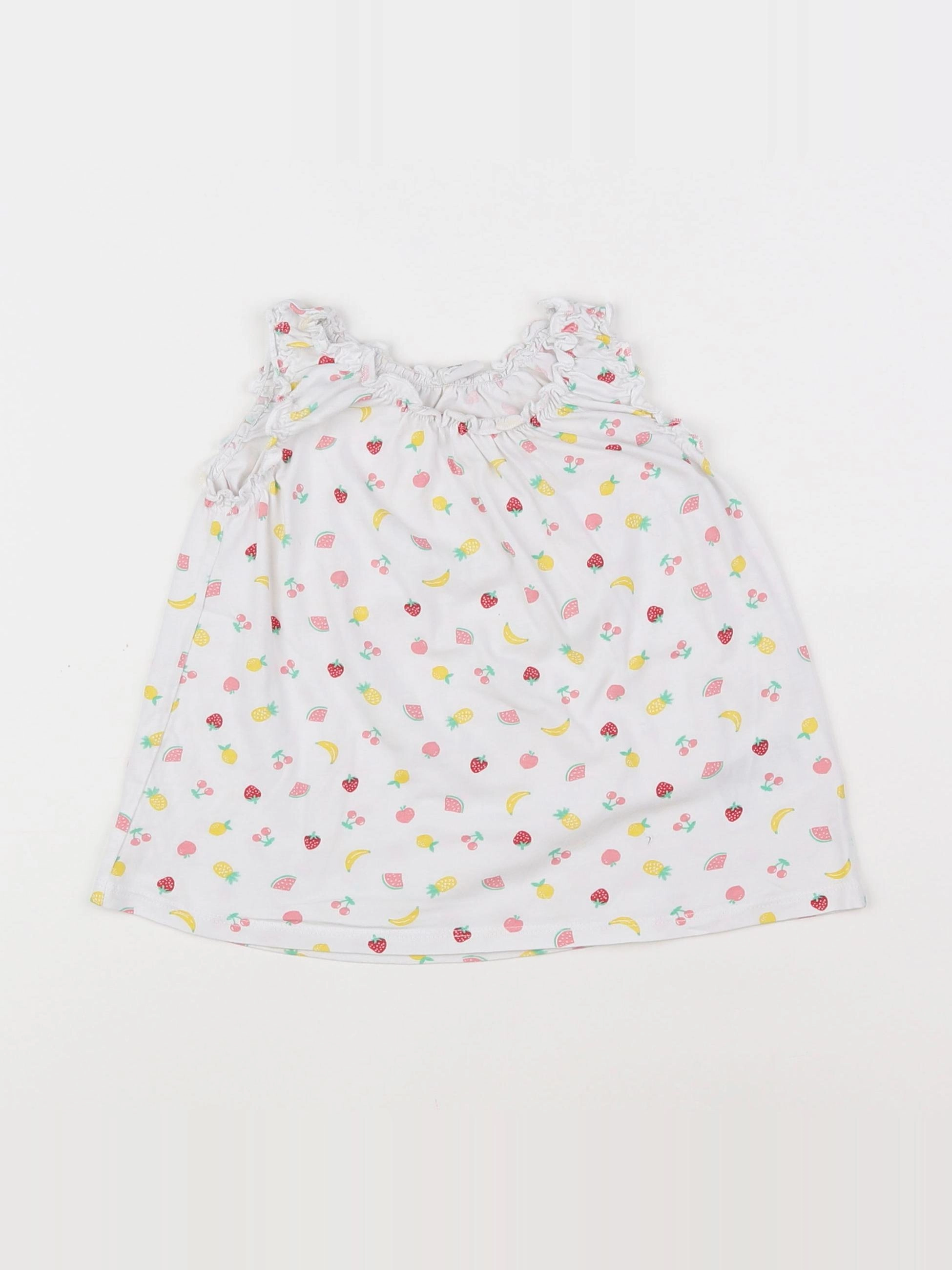 H&M - blouse blanc - 9/12 mois