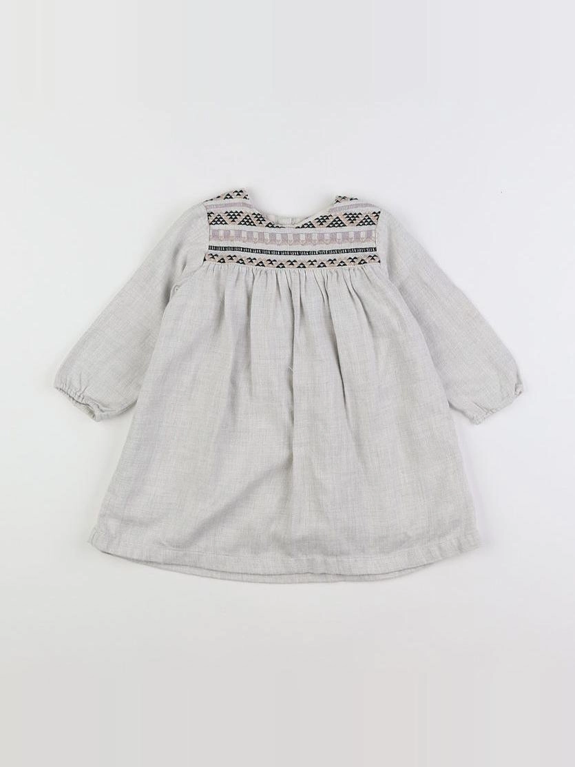 Boutchou - robe gris - 2 ans