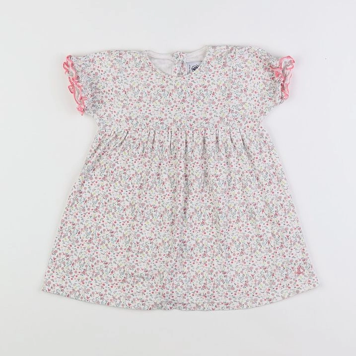 Petit Bateau - robe multicolore - 2 ans