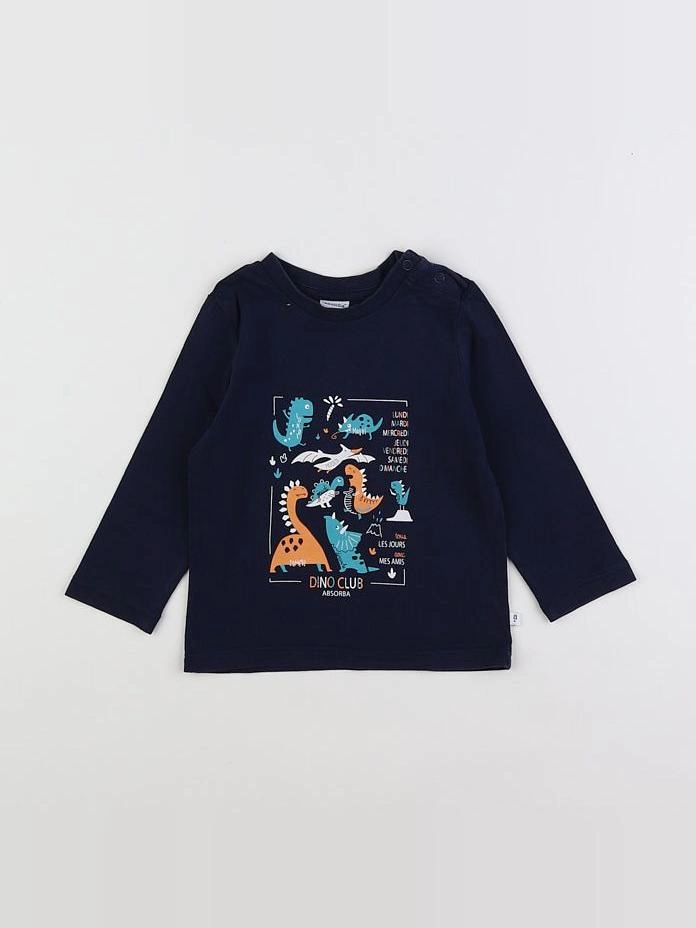 Absorba - tee-shirt bleu - 18 mois
