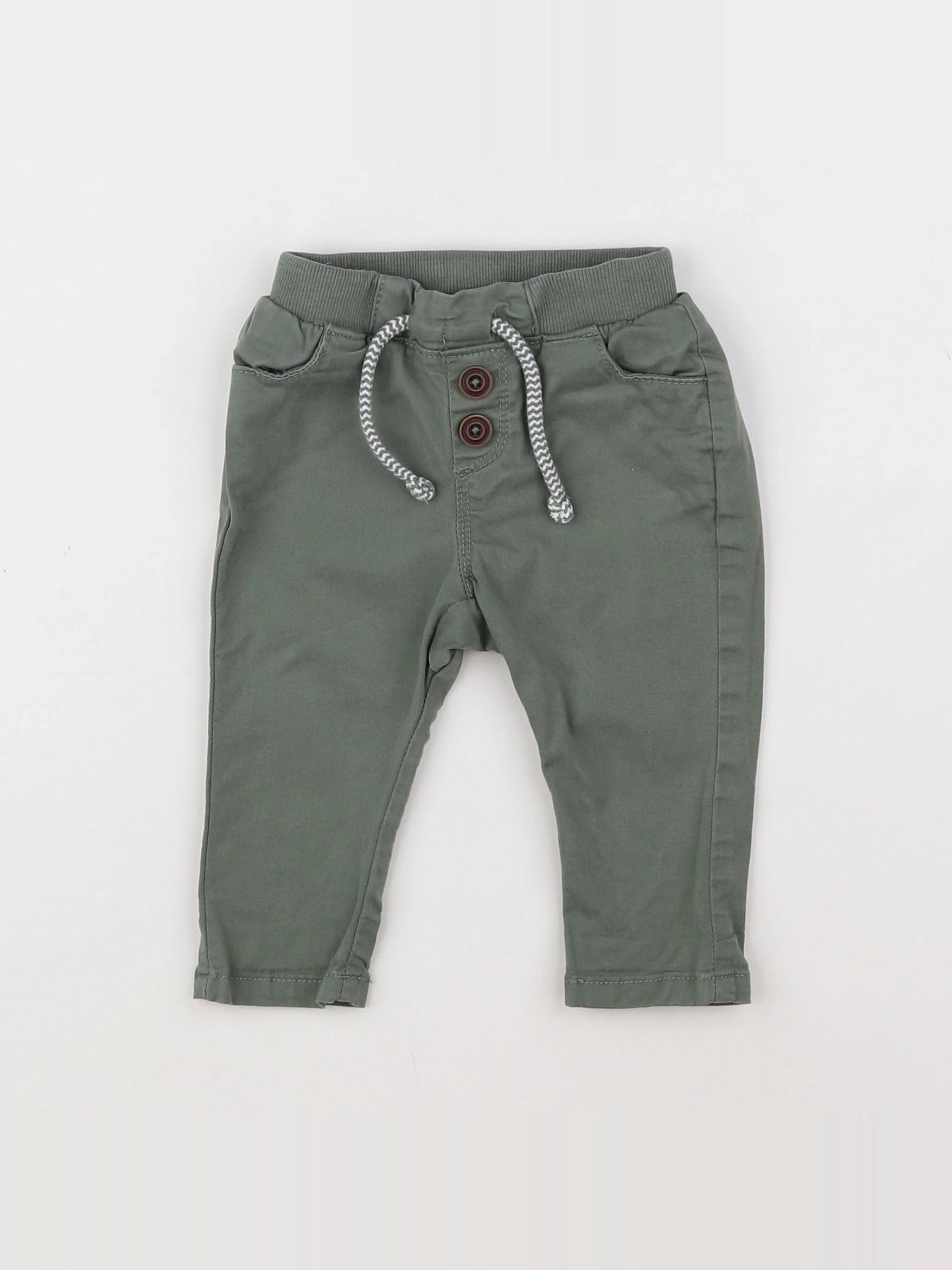 Tape à l'oeil - pantalon vert - 6 mois