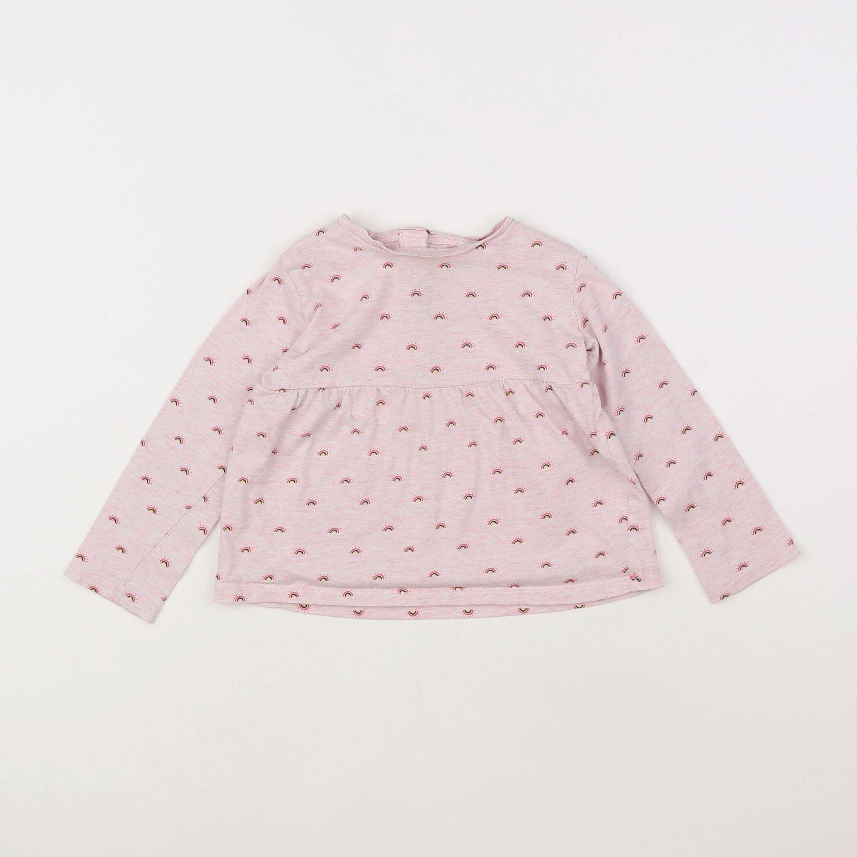 Vertbaudet - tee-shirt rose - 3 ans