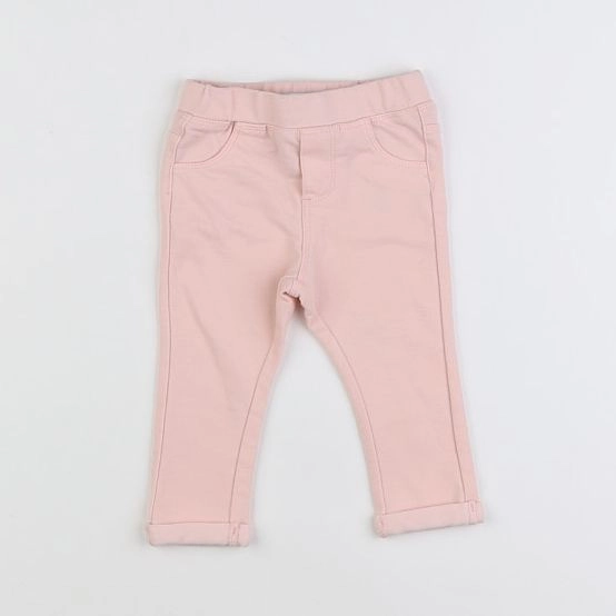 Vertbaudet - jegging rose - 6 mois