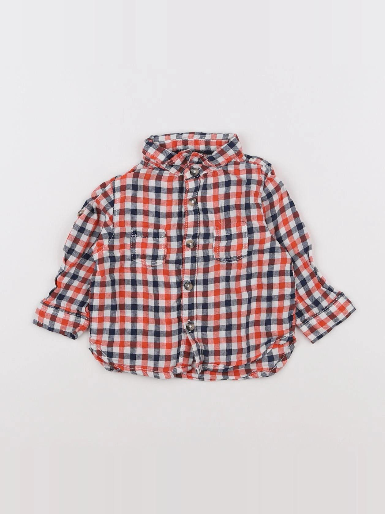 Tape à l'oeil - chemise multicolore - 6 mois