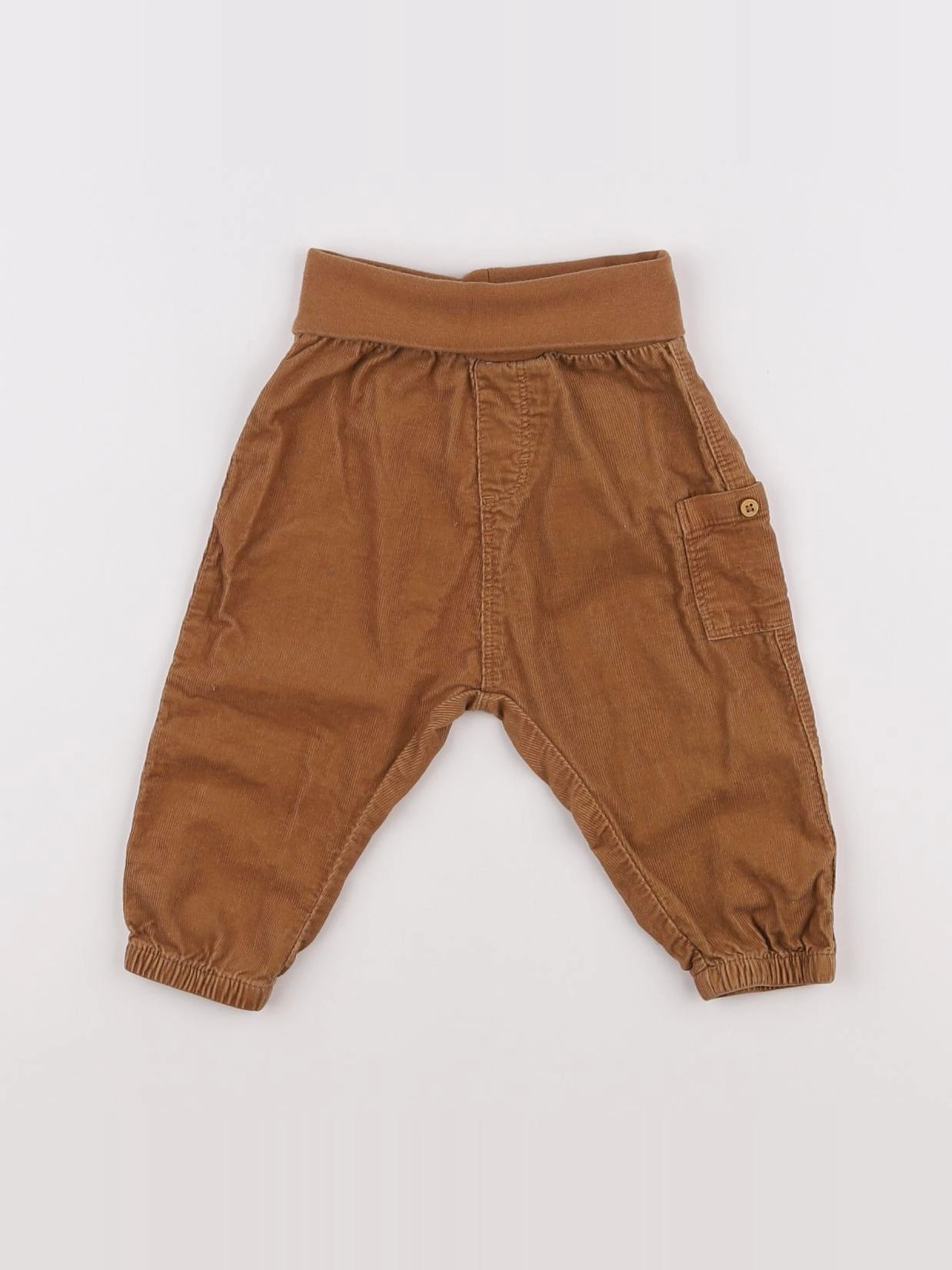 H&M - pantalon marron - 6/9 mois
