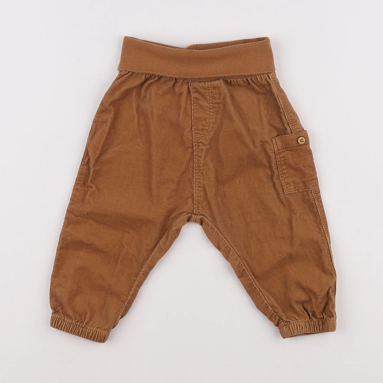 H&M - pantalon marron - 6/9 mois