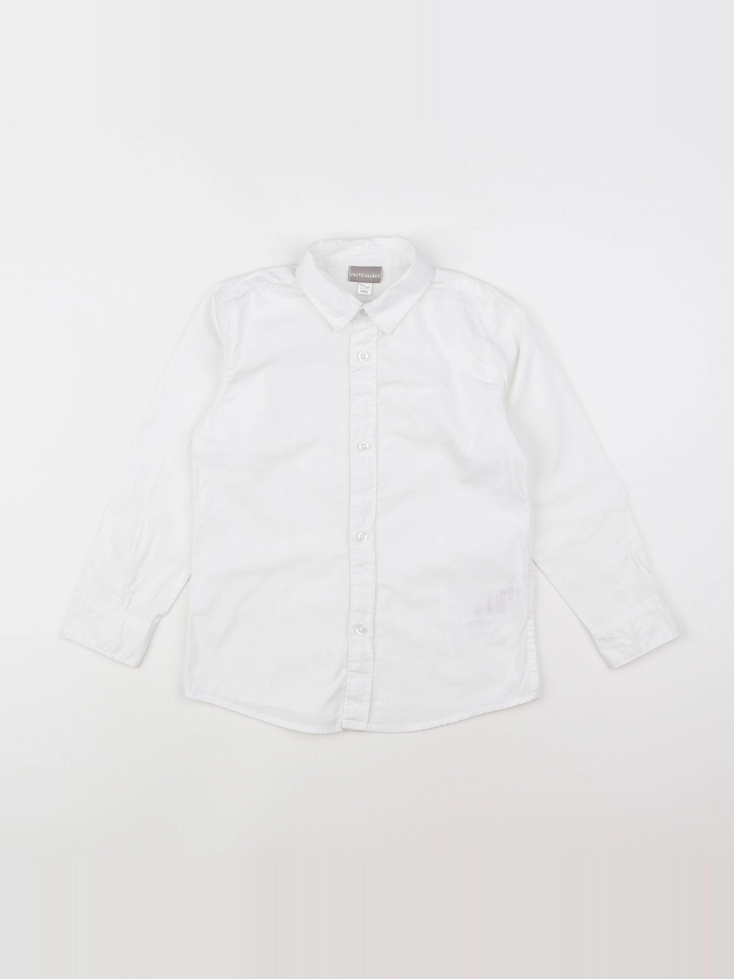 Vertbaudet - chemise blanc - 5 ans