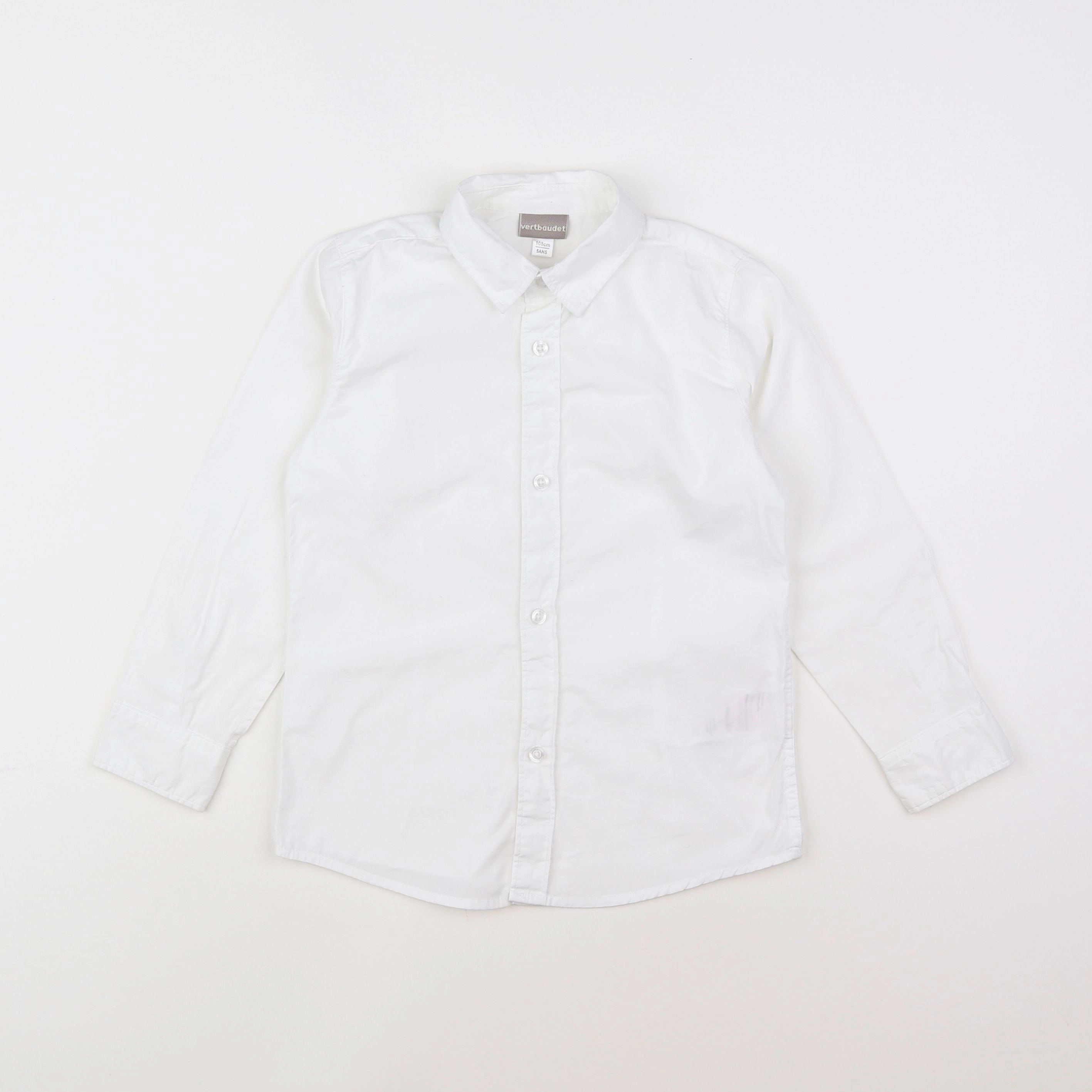 Vertbaudet - chemise blanc - 5 ans