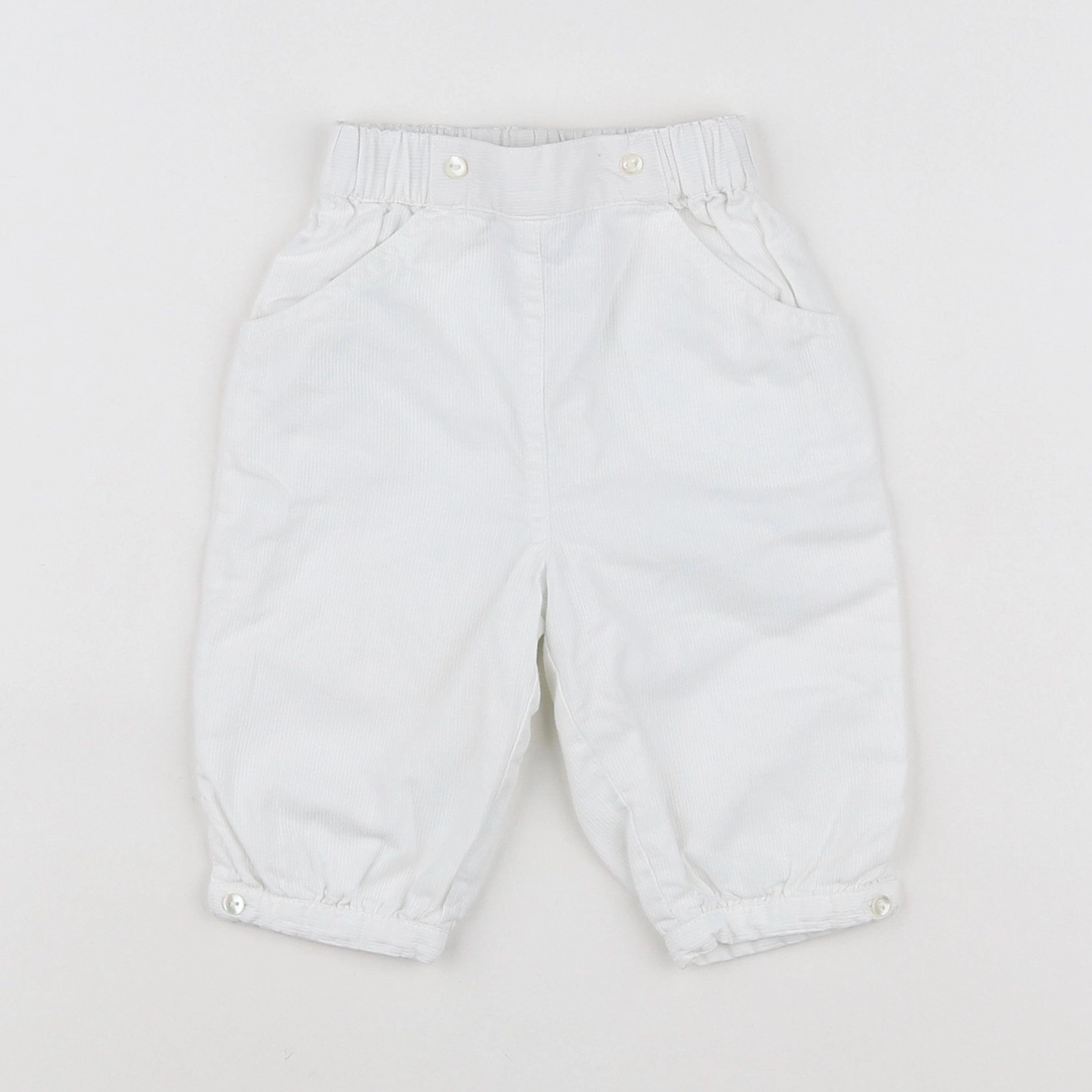 Cyrillus - pantalon blanc - 3 mois