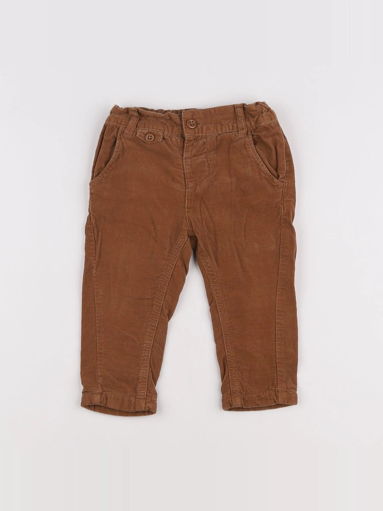 Marks & Spencer  - pantalon marron - 6/9 mois