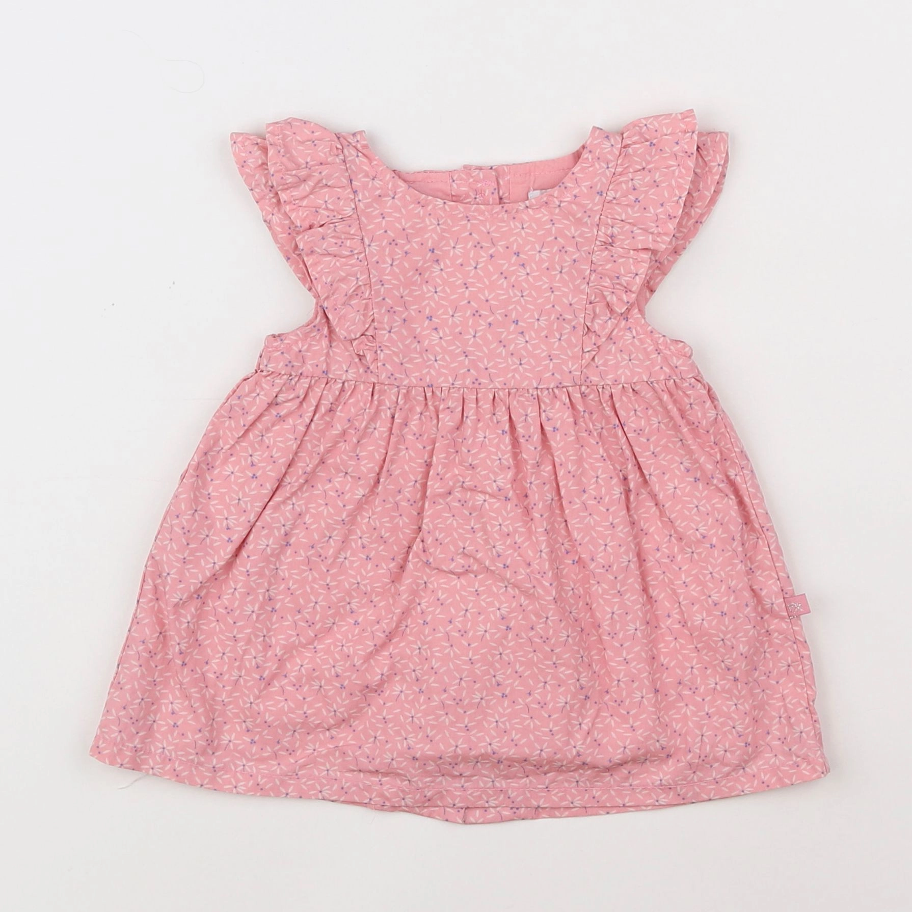 Cadet Rousselle - robe rose - 3 mois