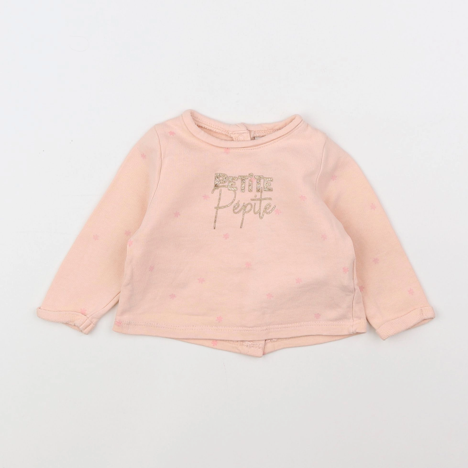 Tape à l'oeil - tee-shirt rose - 3 mois