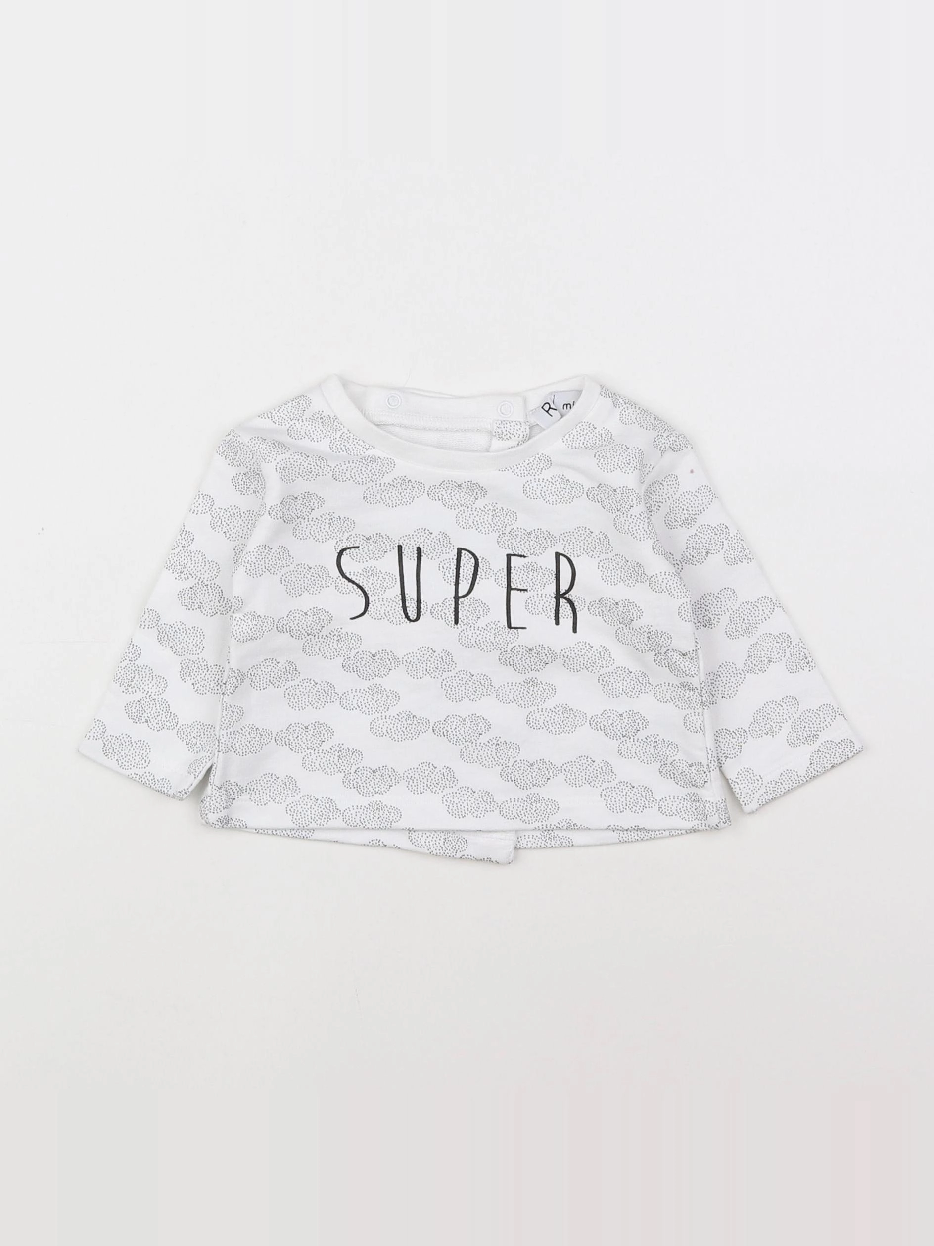 La Redoute - tee-shirt blanc - 6 mois