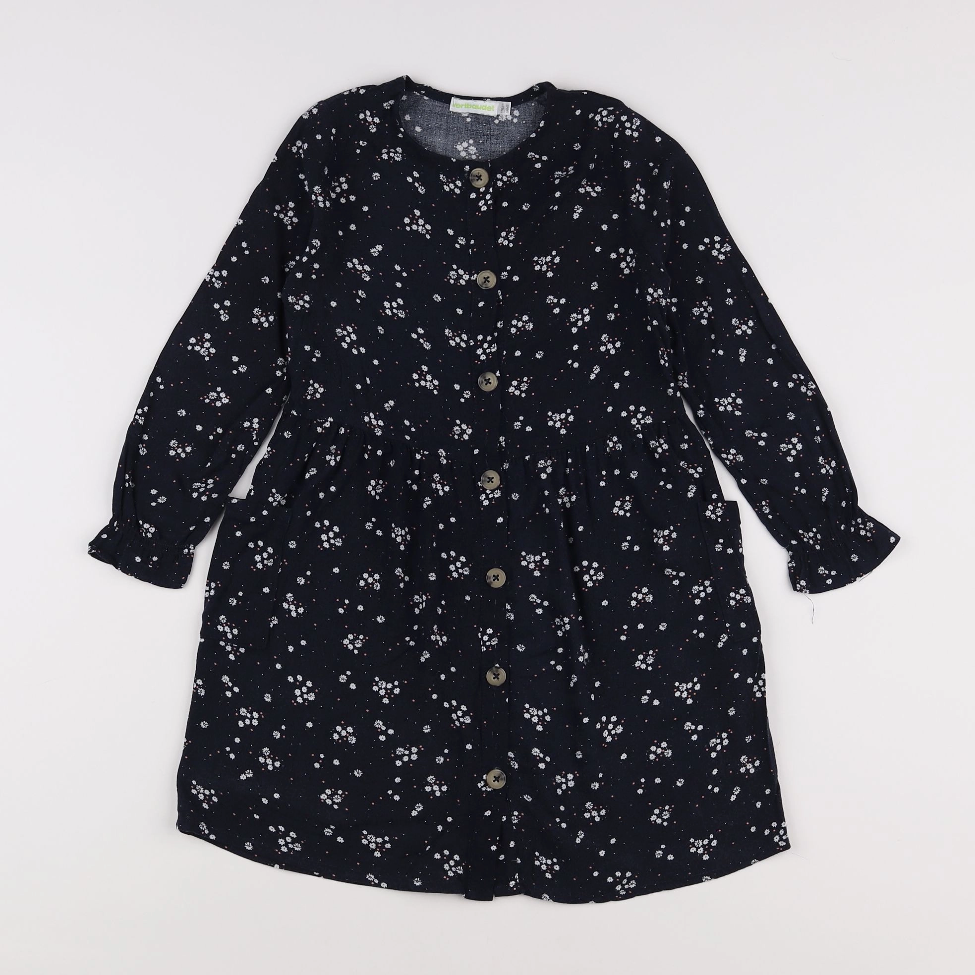 Vertbaudet - robe bleu - 6 ans