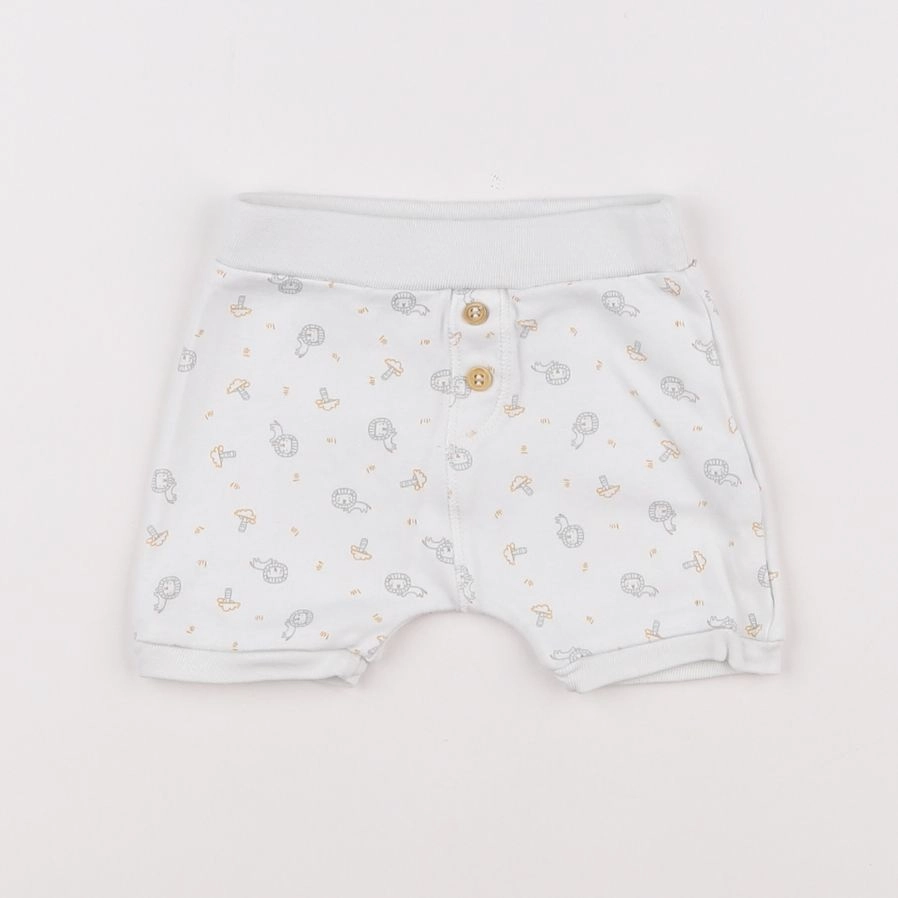 Absorba - short blanc - 3 mois