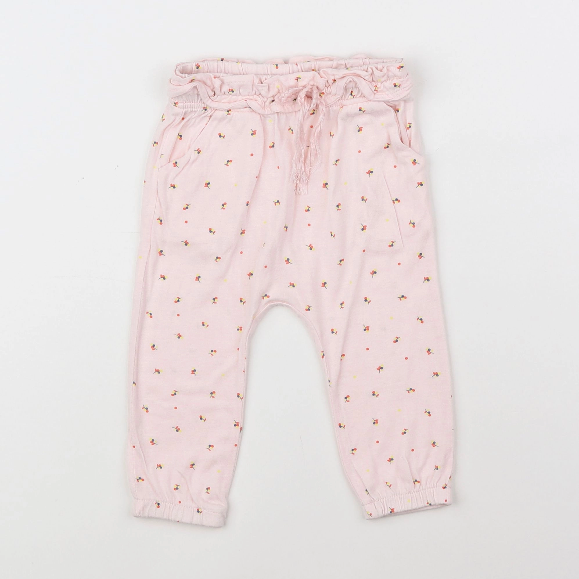 Vertbaudet - pantalon multicolore - 12 mois