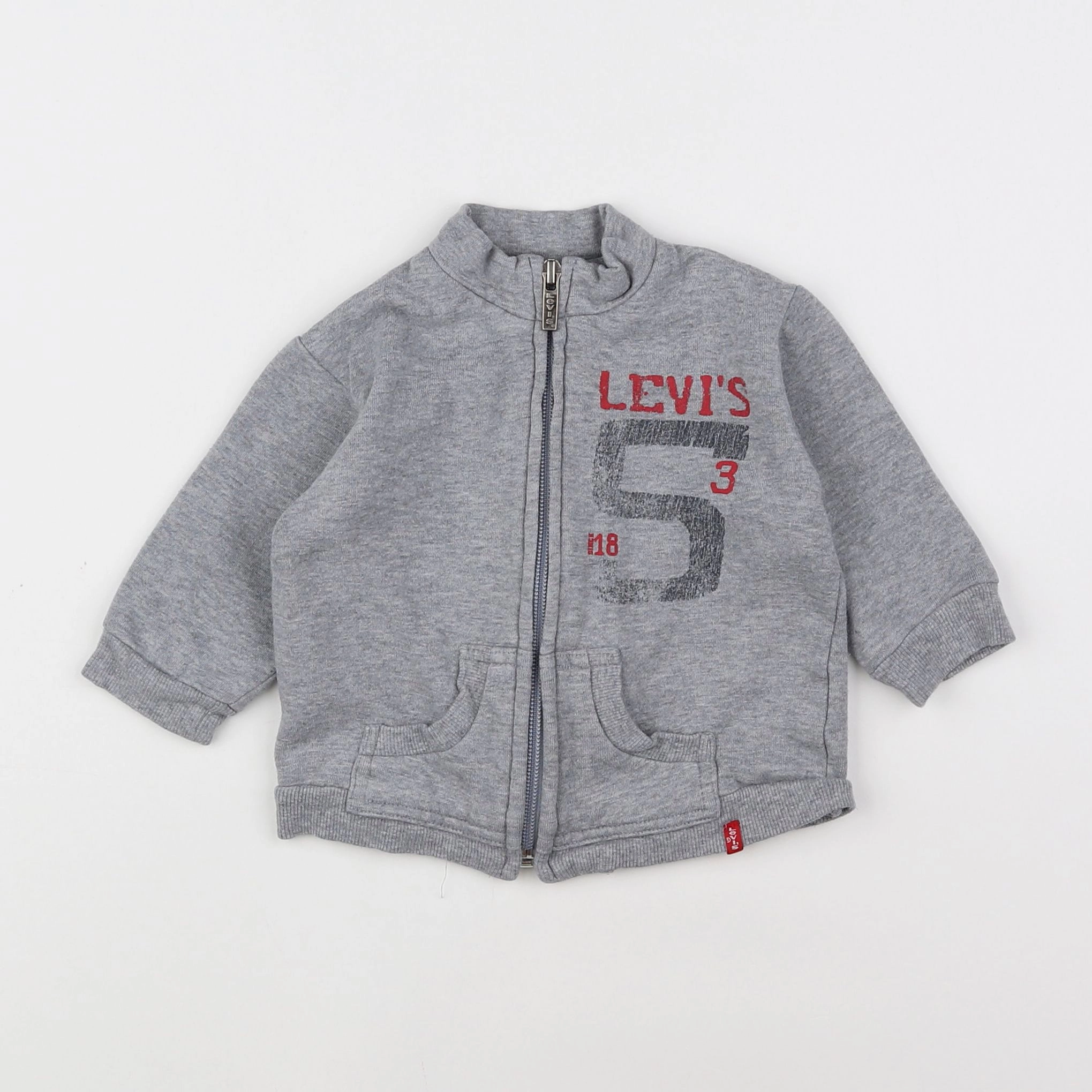 Levi's - sweat gris - 6 mois