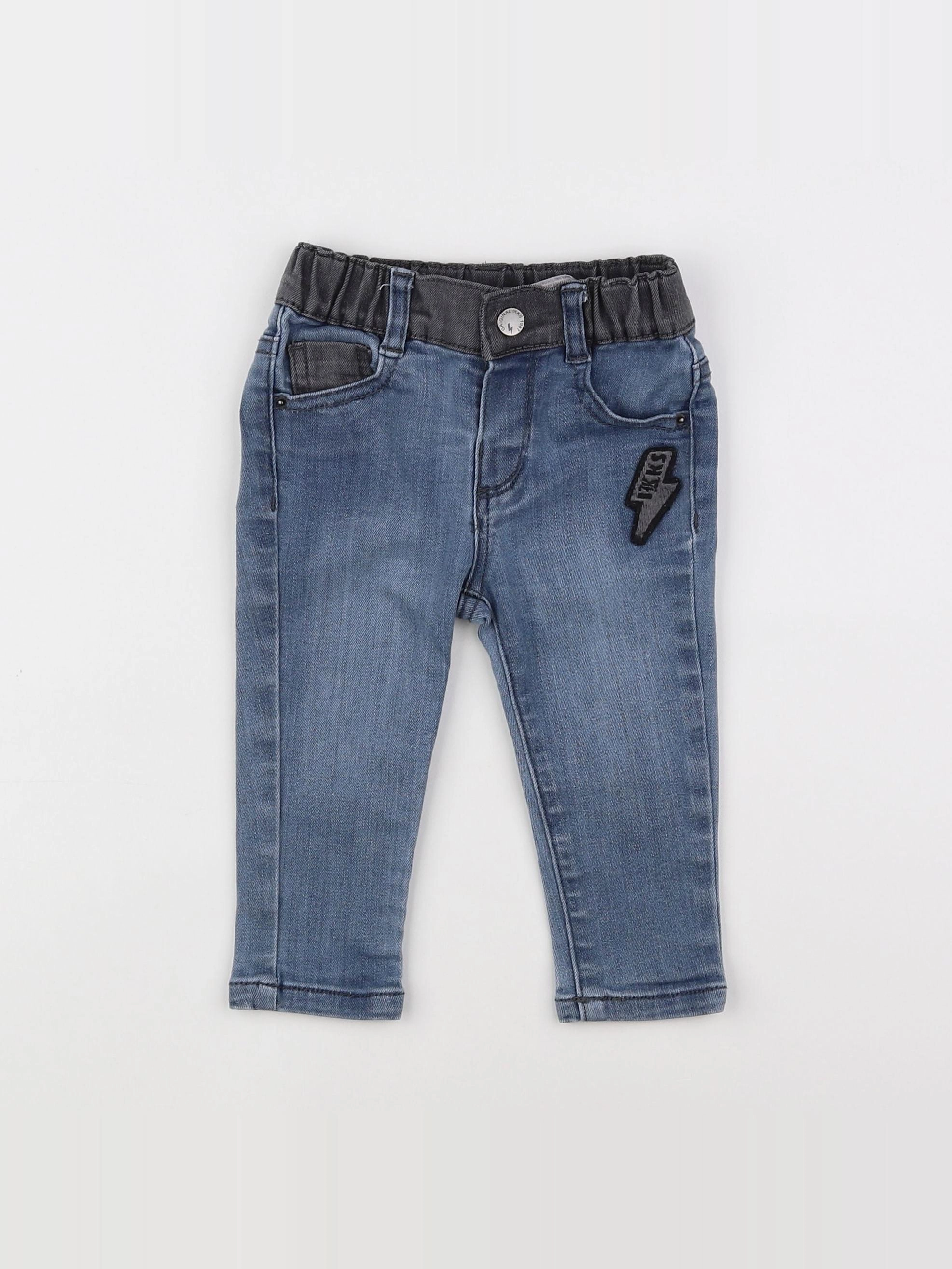 IKKS - jean bleu - 12 mois