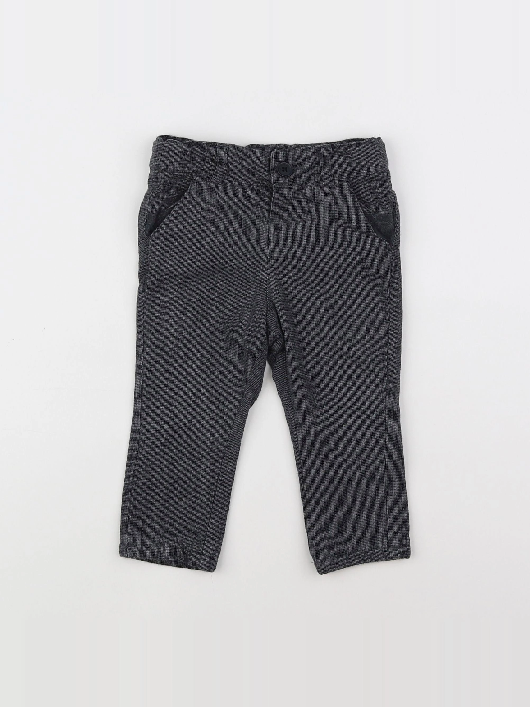 Tape à l'oeil - pantalon noir - 12 mois