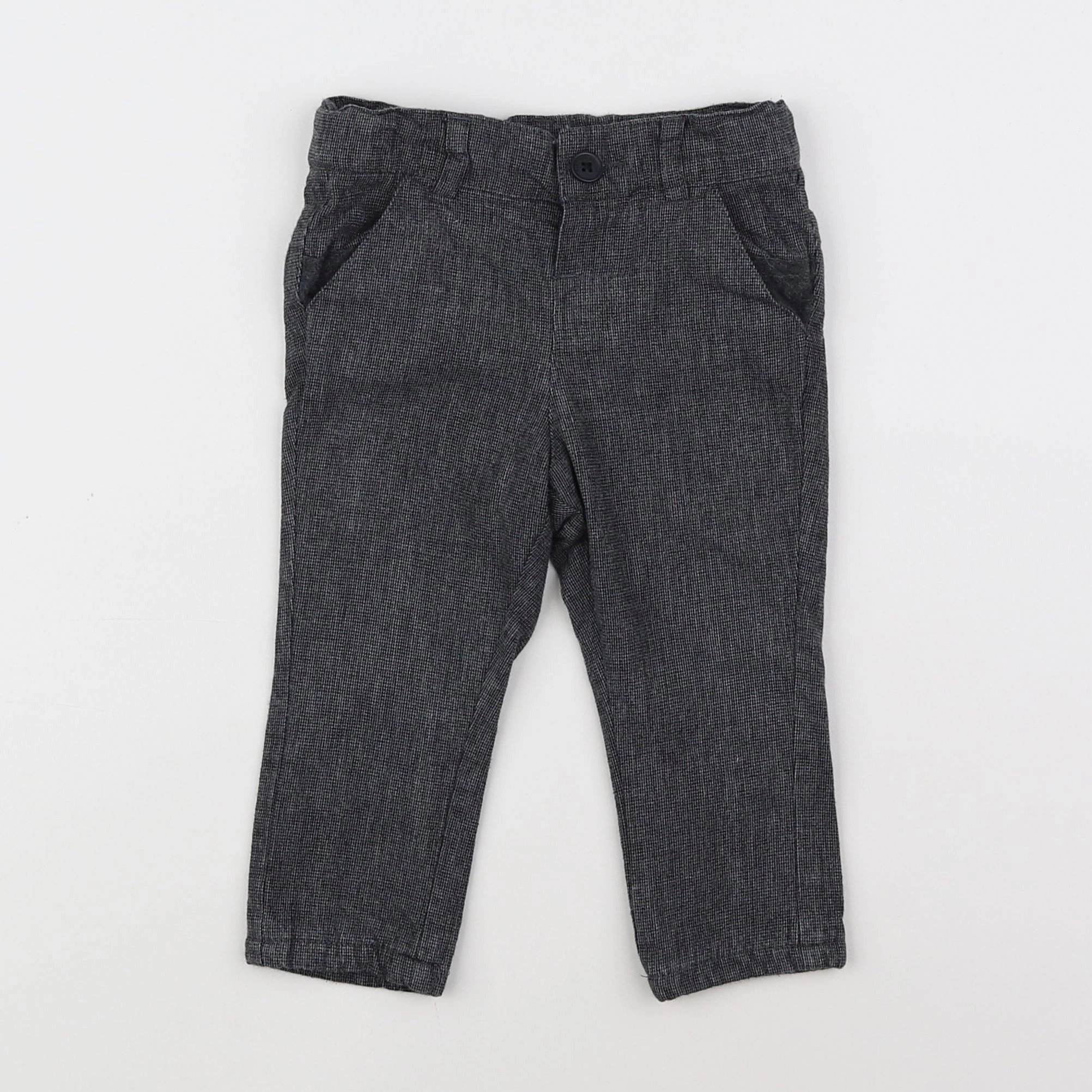 Tape à l'oeil - pantalon noir - 12 mois