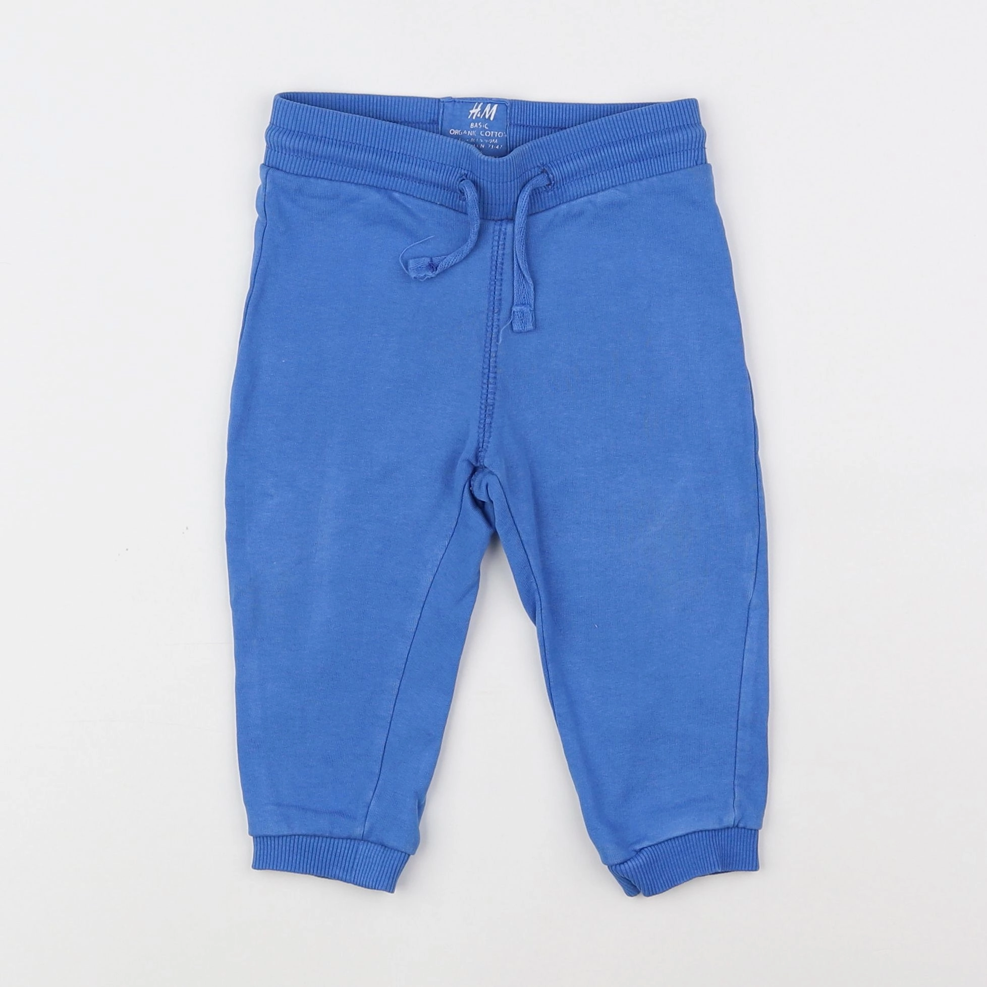 H&M - jogging bleu - 6/9 mois